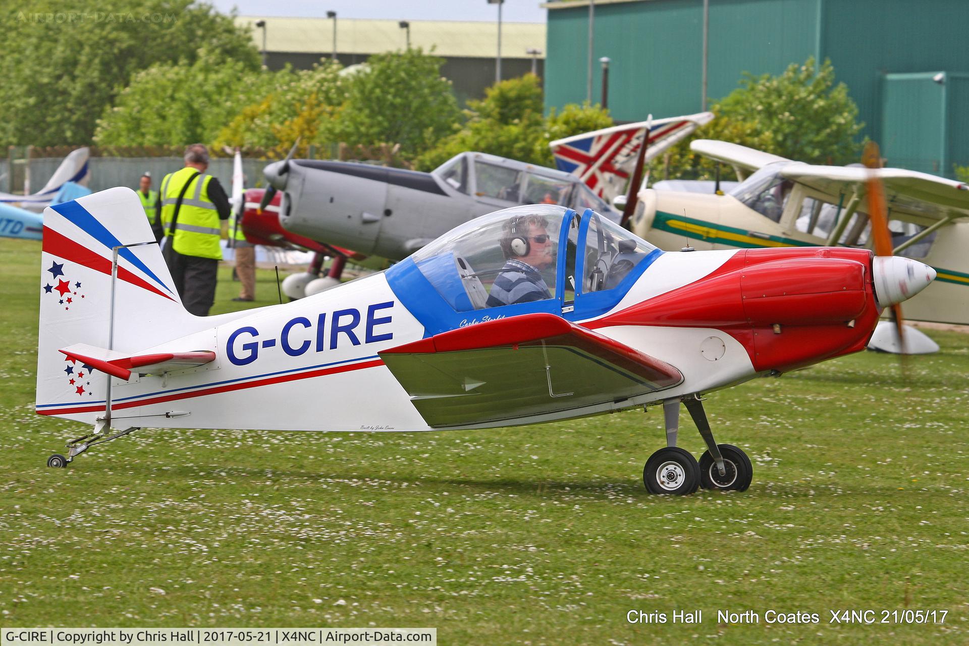 G-CIRE, 2015 Corby CJ-1 Starlet C/N LAA 134-14806, North Coates Summer fly in