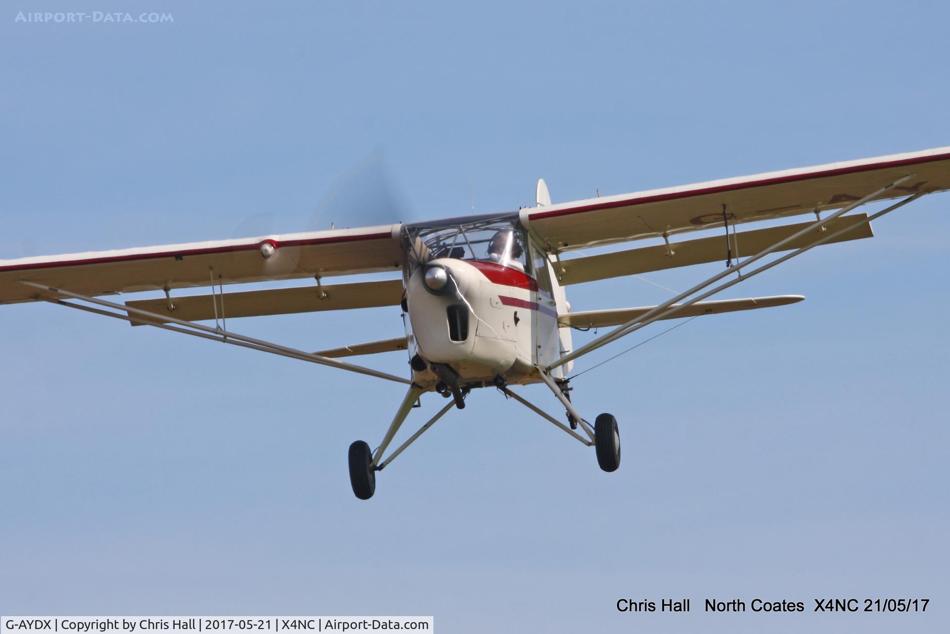 G-AYDX, 1968 Beagle A-61 Terrier 2 C/N B.647, North Coates Summer fly in
