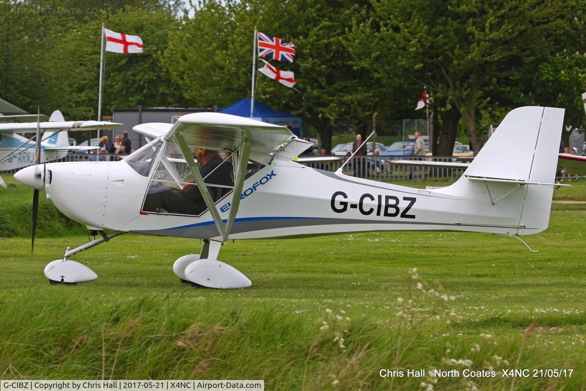 G-CIBZ, 2013 Eurofox 912S C/N BMAA/HB/642, North Coates Summer fly in