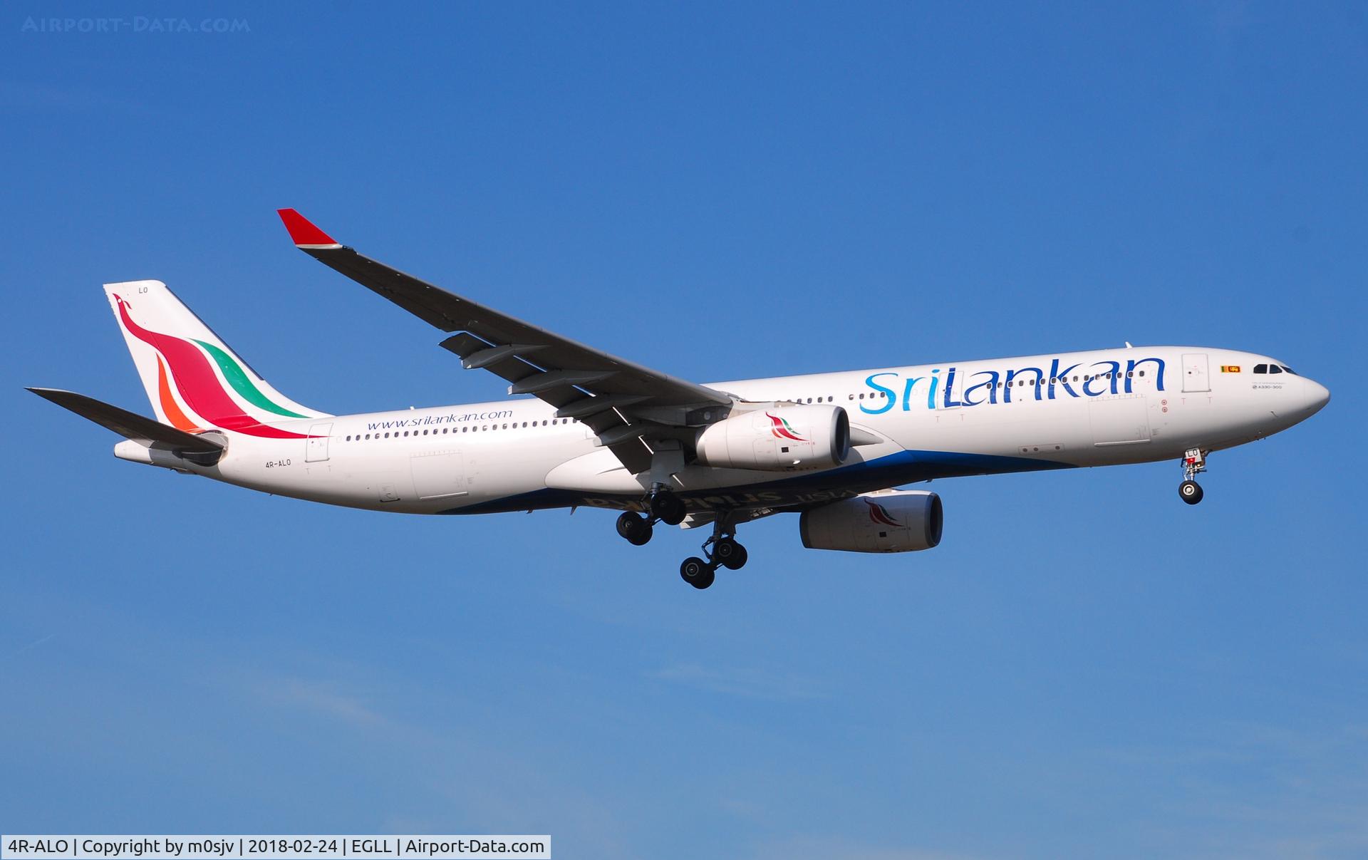 4R-ALO, 2015 Airbus A330-343 C/N 1650, Taken from the threshold of 29L