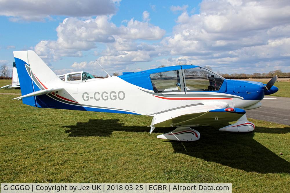 G-CGGO, 1987 Robin DR-400-180 Regent Regent C/N 1756, side elevation showing newer livery,