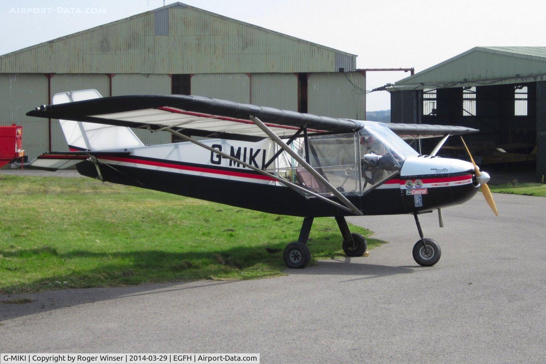G-MIKI, 1997 Rans S-6ESA/TR Coyote II C/N PFA 204-13094, Visiting Coyote II.