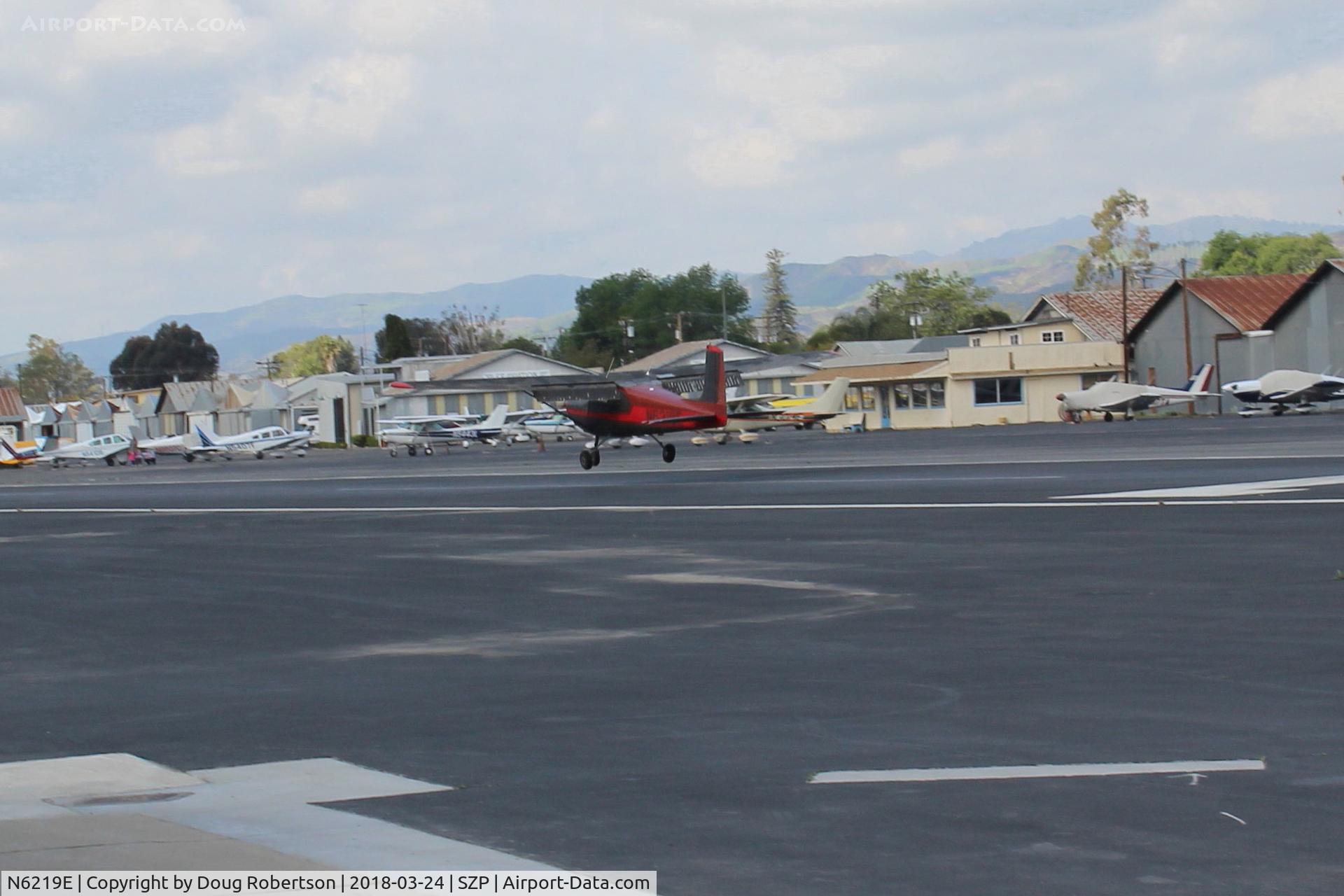 N6219E, 1958 Cessna 172 C/N 46319, 1958 Cessna 172, Continental O-300 145 Hp, 6 cylinder, landing Rwy 22