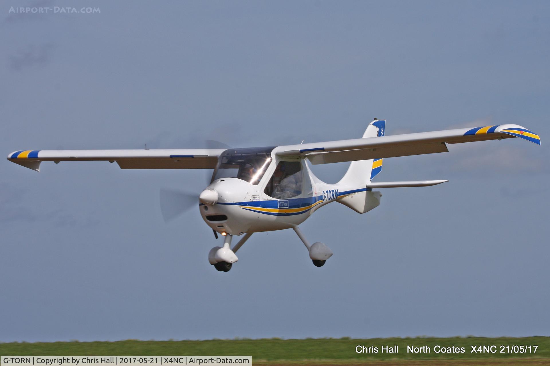 G-TORN, 2006 Flight Design CTSW C/N 8189, North Coates Summer fly in