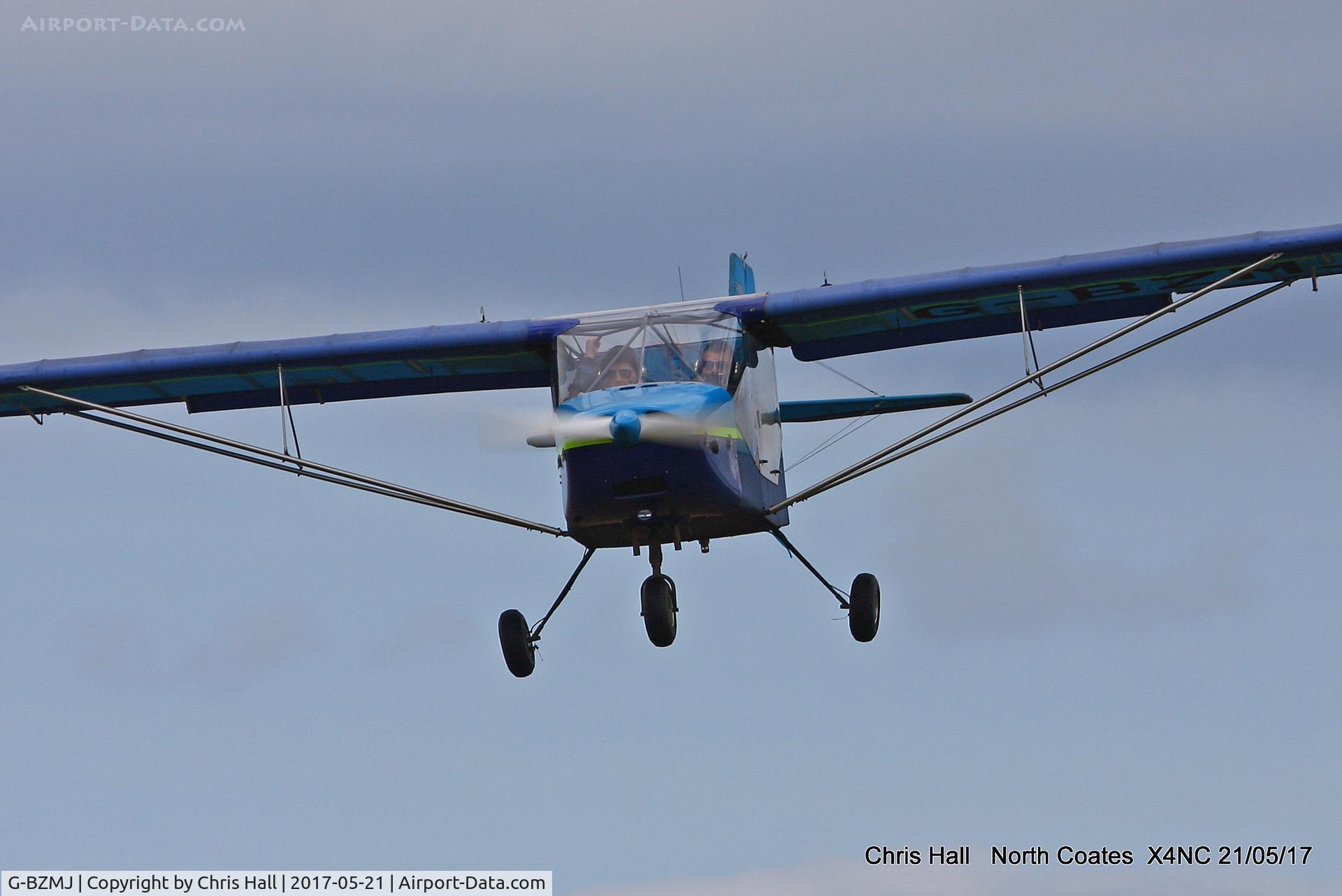 G-BZMJ, 2001 Rans S-6ES Coyote II C/N PFA 204-13631, North Coates Summer fly in