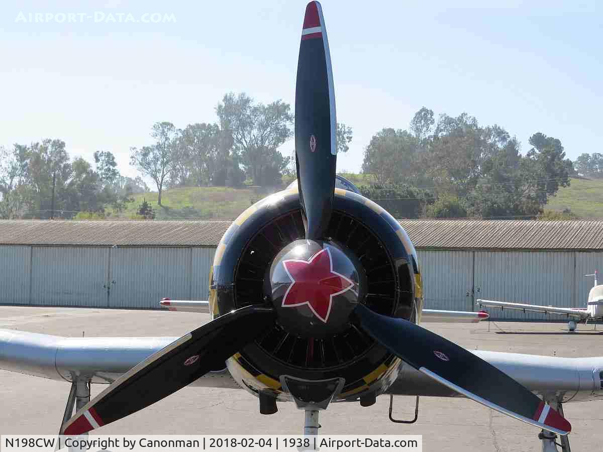 N198CW, 1968 Nanchang CJ-6 C/N 832004, Zhuzhou Huosai HS-6 Radial