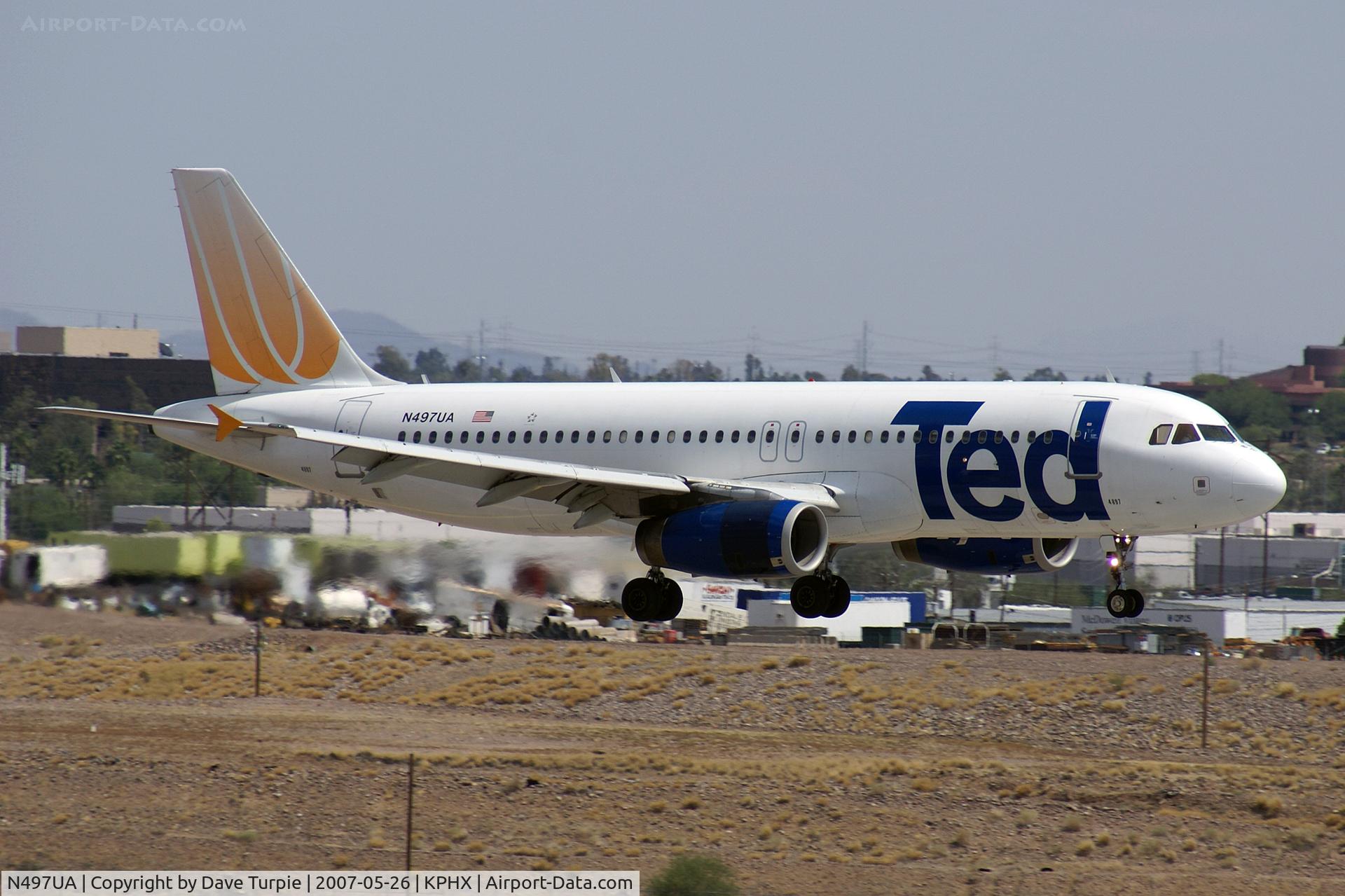 N497UA, 2002 Airbus A320-232 C/N 1847, No comment