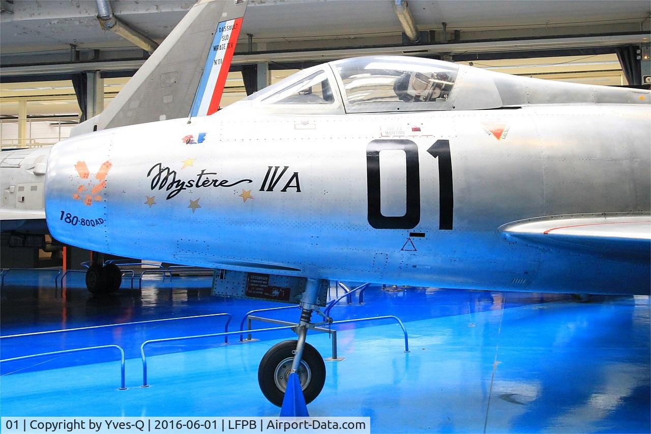 01, Dassault Mystere IVA C/N Not found 01, Dassault Mystere IV A, Air & Space Museum Paris-Le Bourget (LFPB)