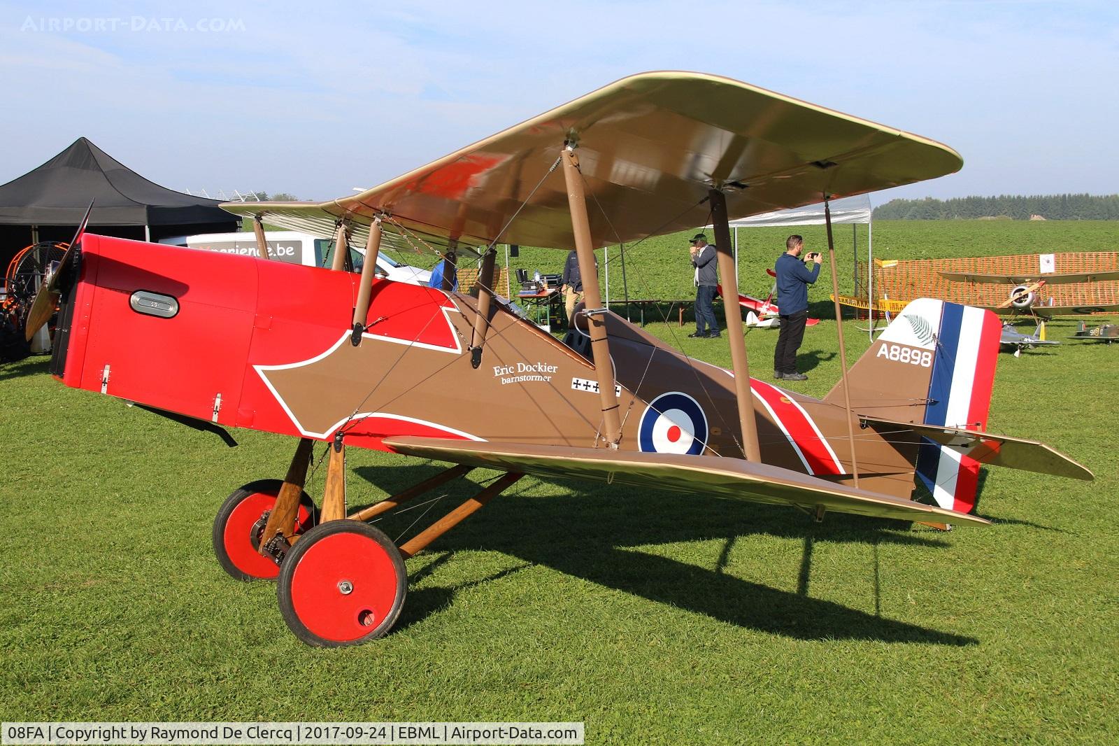 08FA, Pocino SE5A C/N not found 08FA, 7/8 scale replica SE5A at RSAB  Maillen.