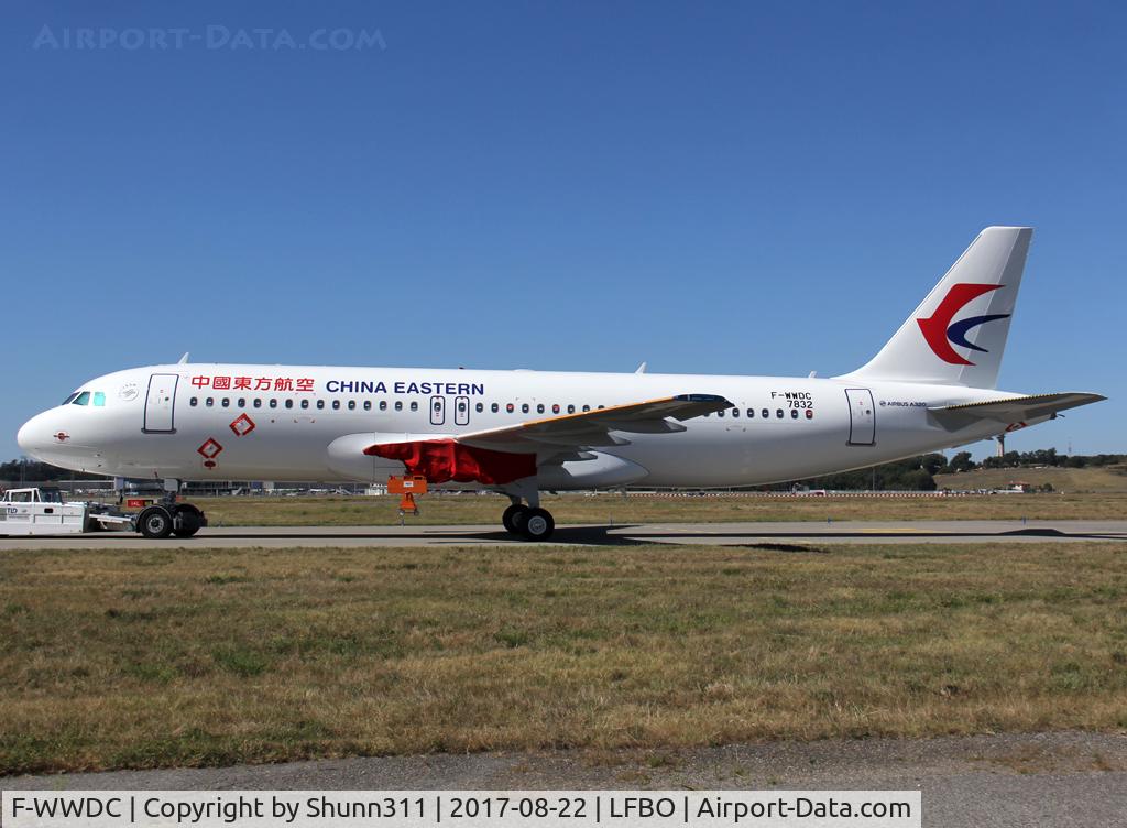 F-WWDC, 2017 Airbus A320-214 C/N 7832, C/n 7832 - To be B-1019