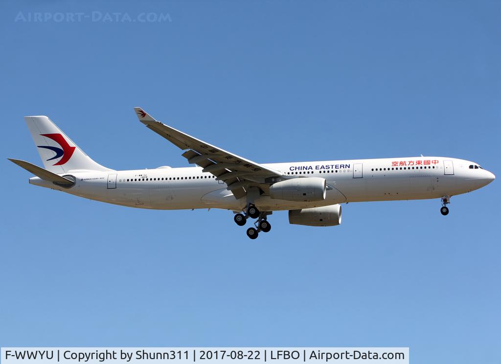 F-WWYU, 2017 Airbus A330-343 C/N 1804, C/n 1804 - To be B-8972... Last ever A330 where I worked on after more 15 years passed on the FAL A330 @ LFBO...