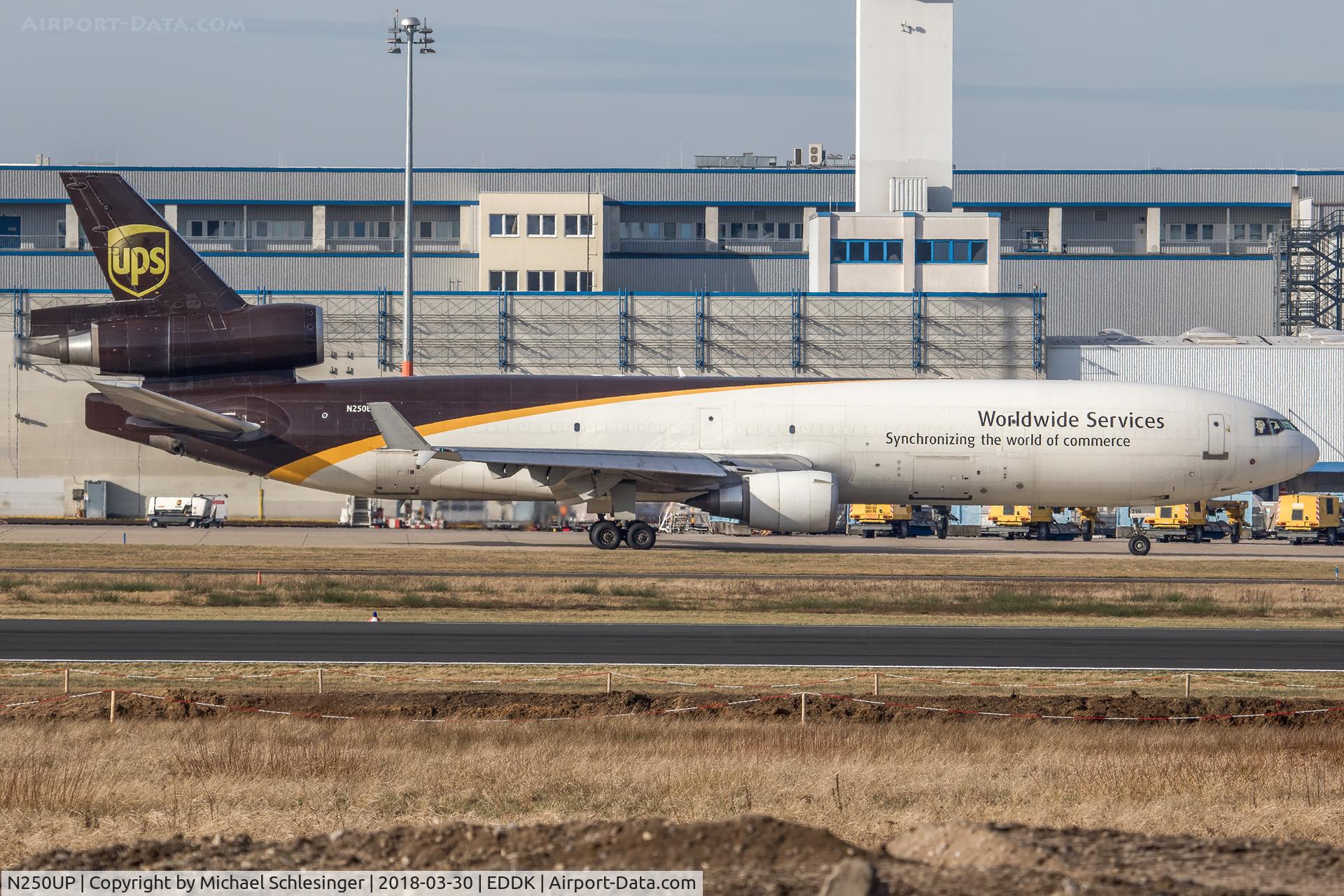 N250UP, 1995 McDonnell Douglas MD-11F C/N 48745, N250UP - McDonnell Douglas MD-11F - United Parcel Service (UPS)