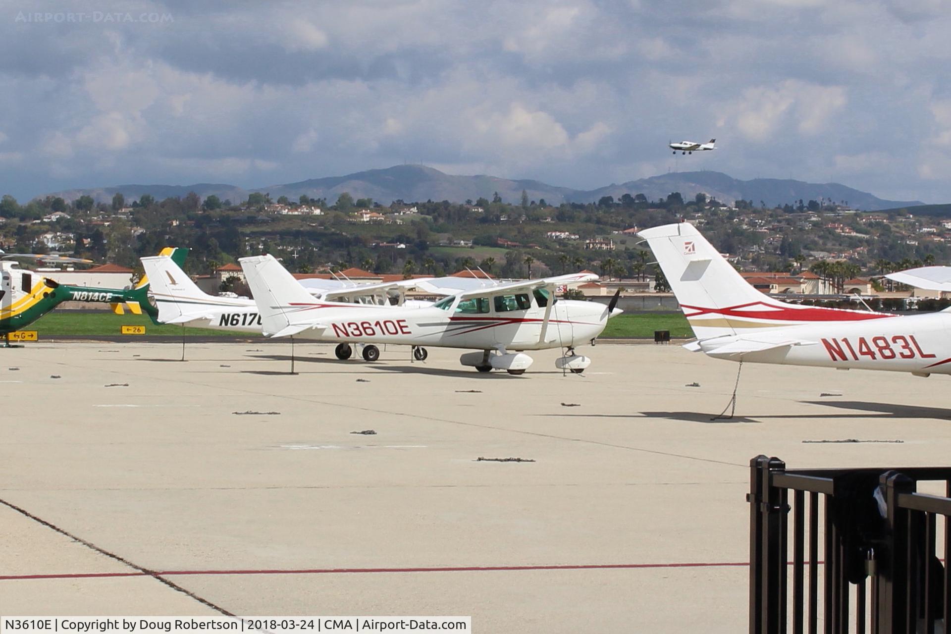 N3610E, 1979 Cessna 172N C/N 17271607, 1979 Cessna 172N SKYHAWK, Lycoming O-320-H2AD 160 Hp