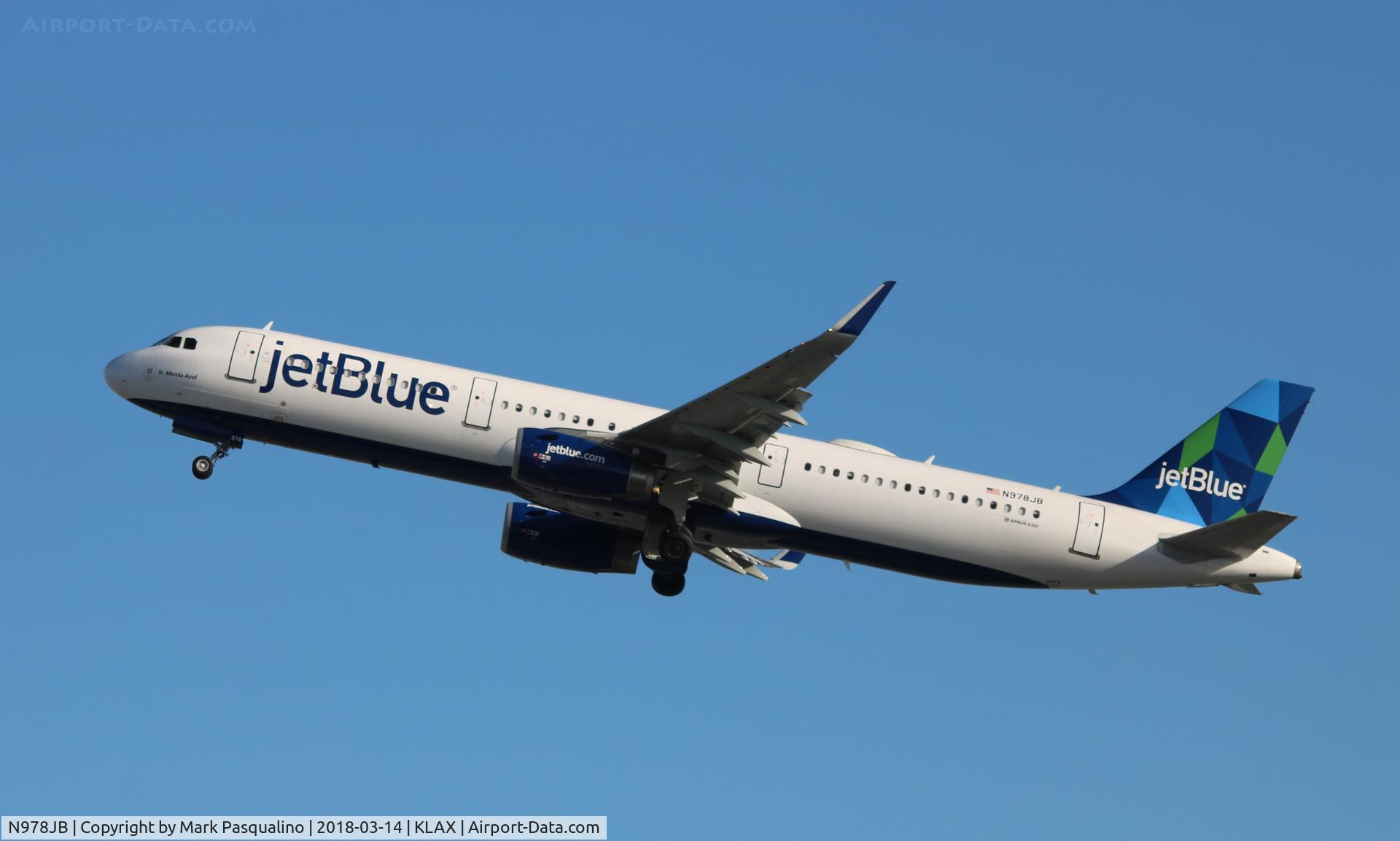 N978JB, 2017 Airbus A321-231 C/N 7584, Airbus A321-231