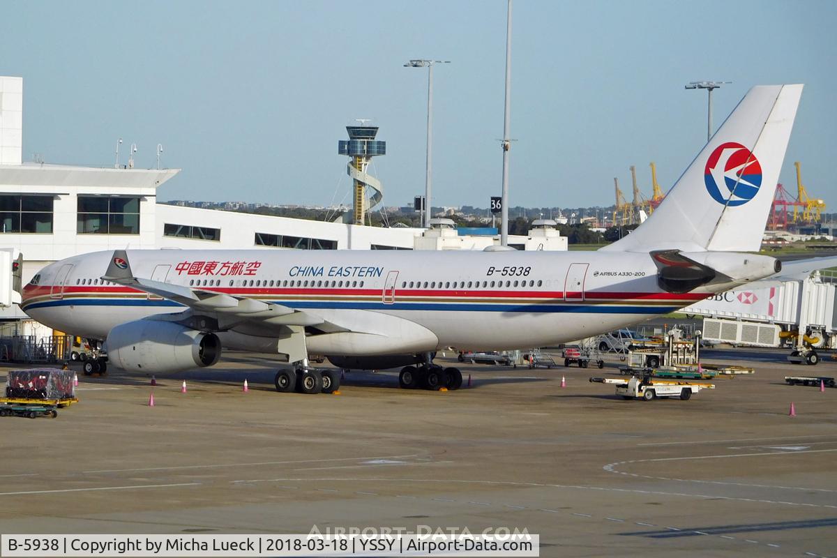 B-5938, 2013 Airbus A330-243 C/N 1479, At Mascot