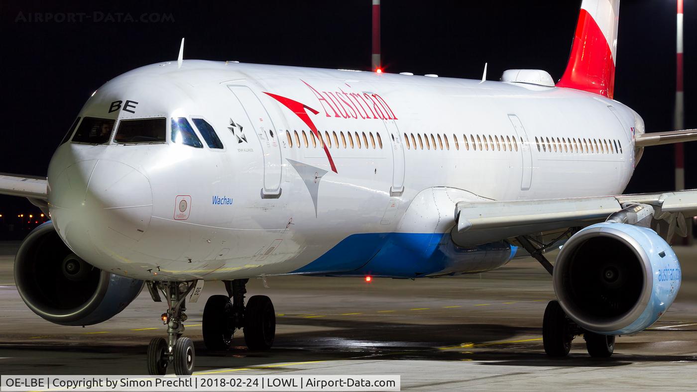 OE-LBE, 1998 Airbus A321-211 C/N 935, OE-LBE @ Linz Airport