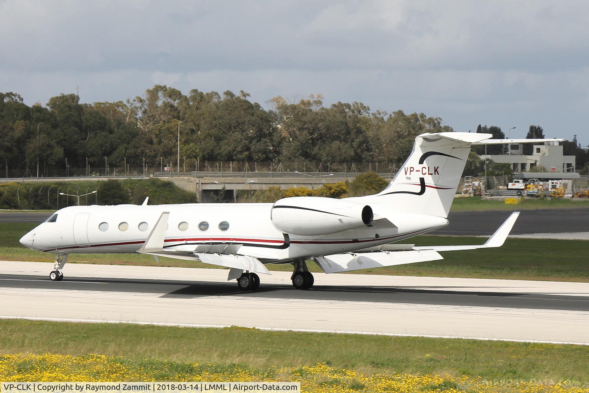 VP-CLK, 2015 Gulfstream Gulfstream V C/N 5511, GulfstreamV VP-CLK