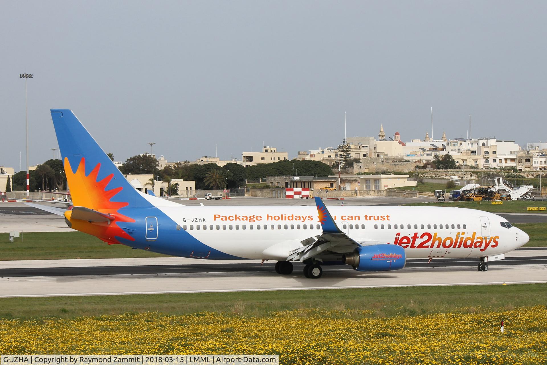 G-JZHA, 2001 Boeing 737-8K5 C/N 30417, B737-800 G-JZHA Jet2Com