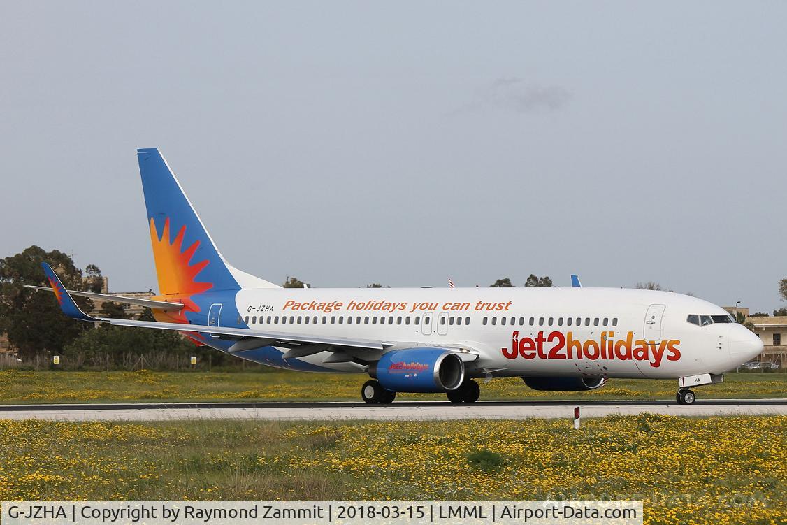 G-JZHA, 2001 Boeing 737-8K5 C/N 30417, B737-800 G-JZHA Jet2Com