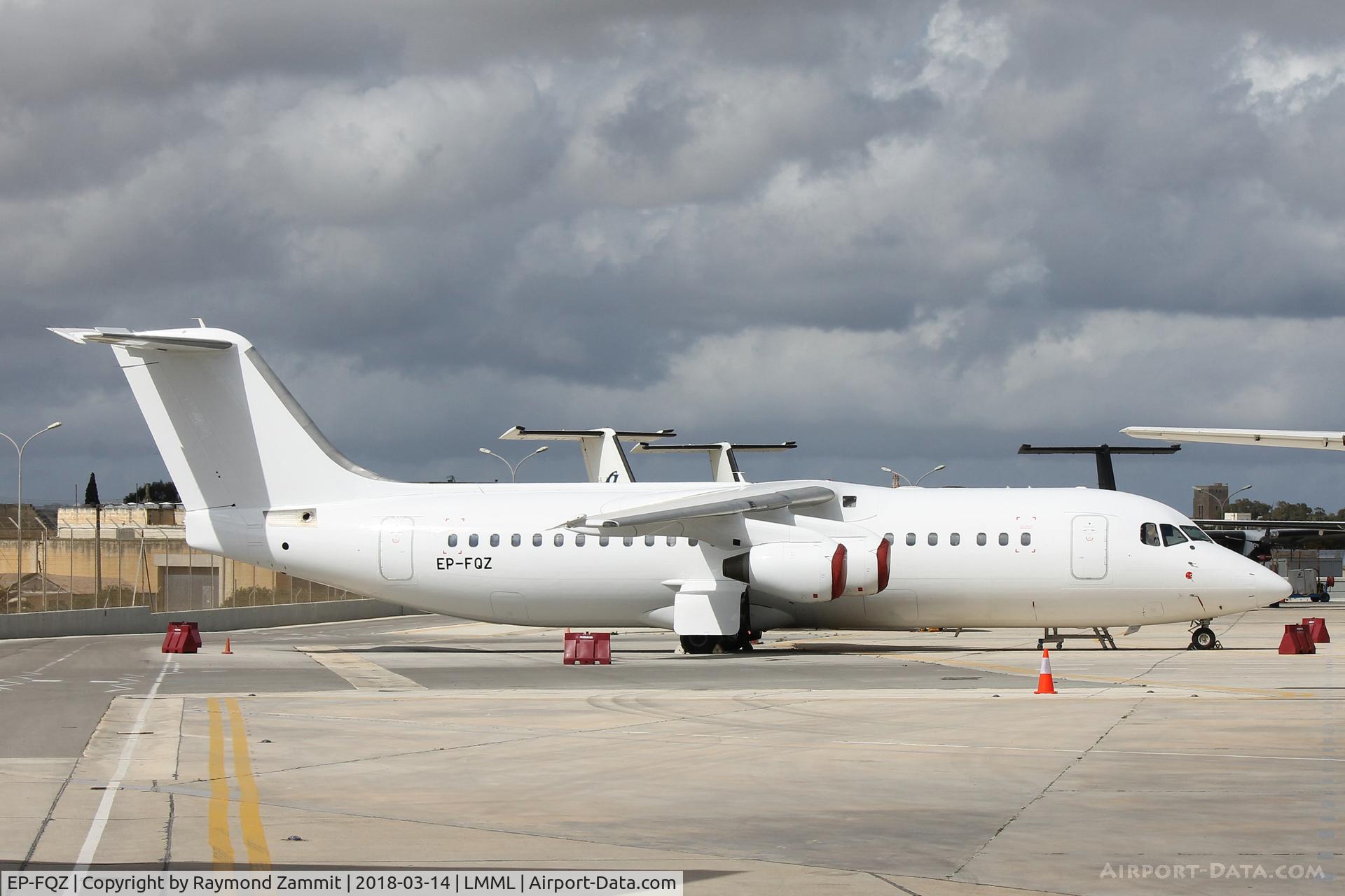 EP-FQZ, 1998 British Aerospace Avro 146-RJ100 C/N E3332, British Aerospace Avro RJ100 EP-FQZ Qeshm Airlines