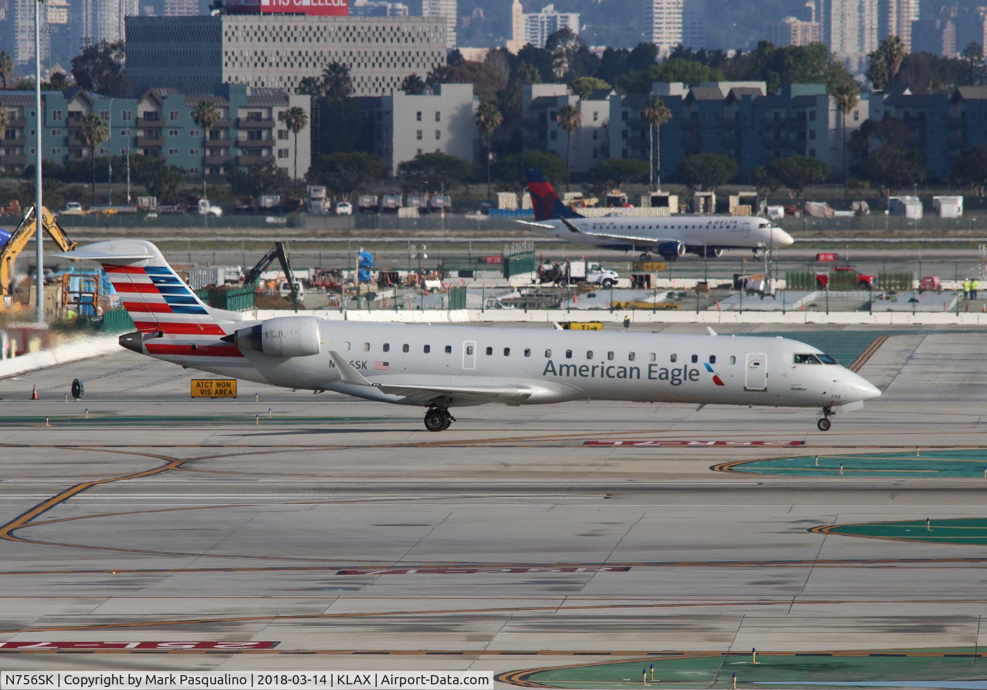 N756SK, 2005 Bombardier CRJ-701ER (CL-600-2C10) Regional Jet C/N 10221, CL-600-2C10
