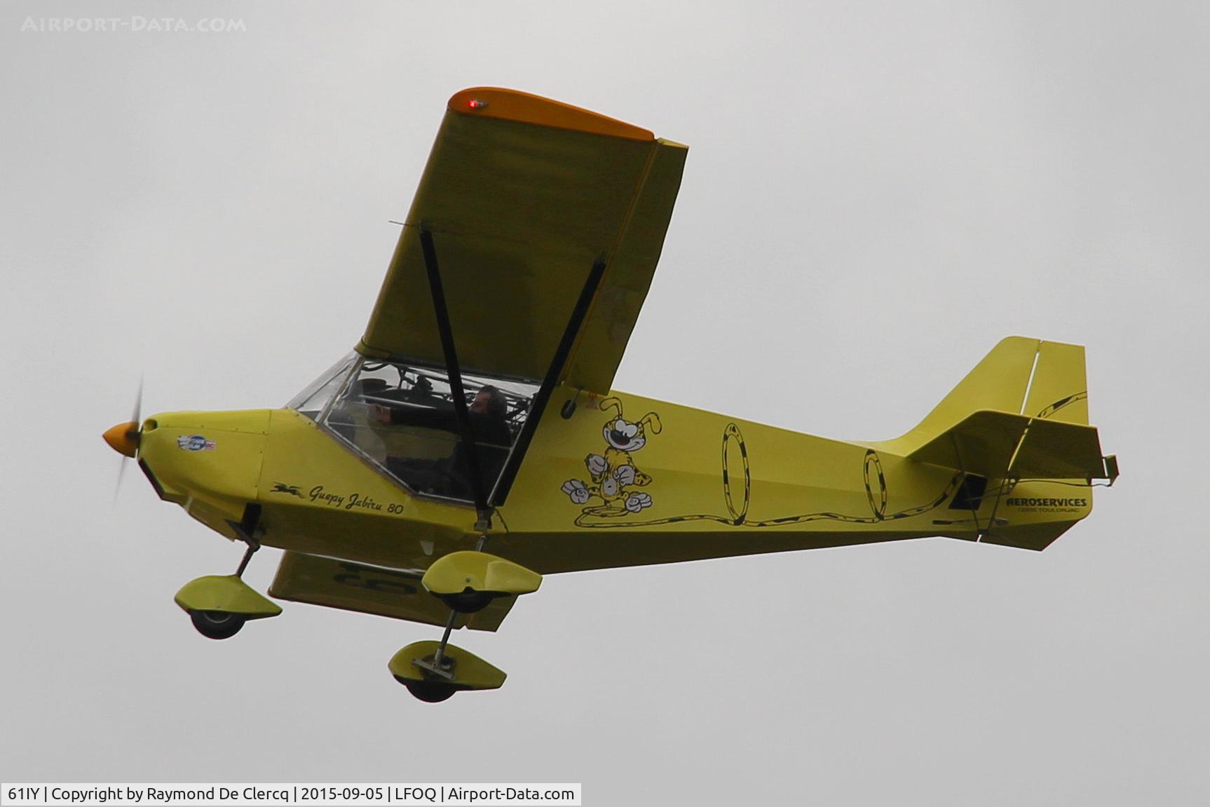 61IY, Aero Services Guepard Guepy Jabiru 80 C/N 65, ULM salon Blois.