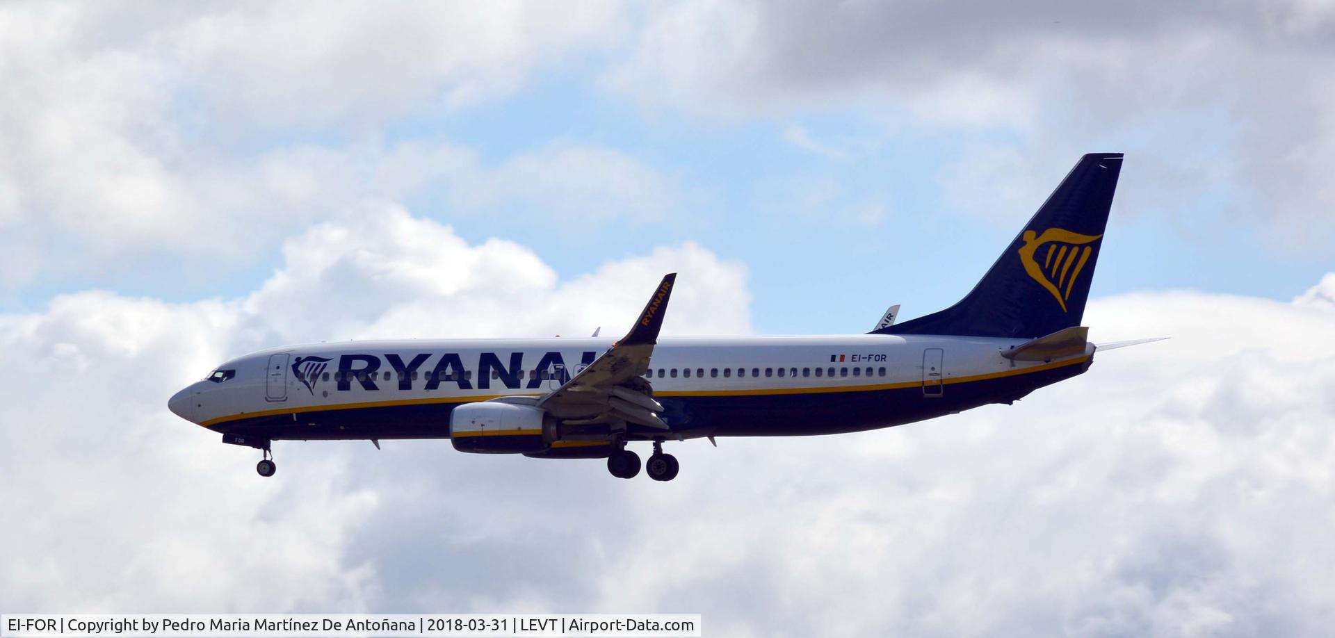 EI-FOR, 2016 Boeing 737-8AS C/N 44718, Foronda - Vitoria-Gasteiz - España