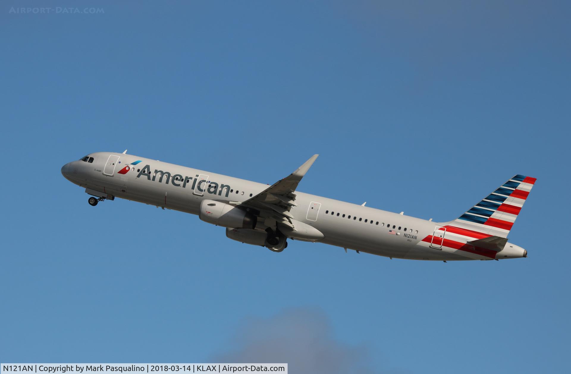 N121AN, 2014 Airbus A321-231 C/N 6238, Airbus A321-231