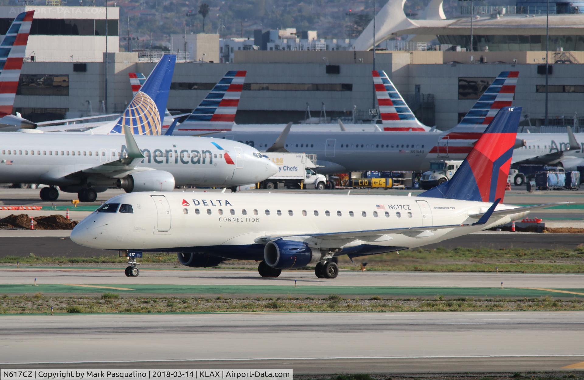 N617CZ, 2008 Embraer 175LR (ERJ-170-200LR) C/N 17000210, ERJ 170-200 LR