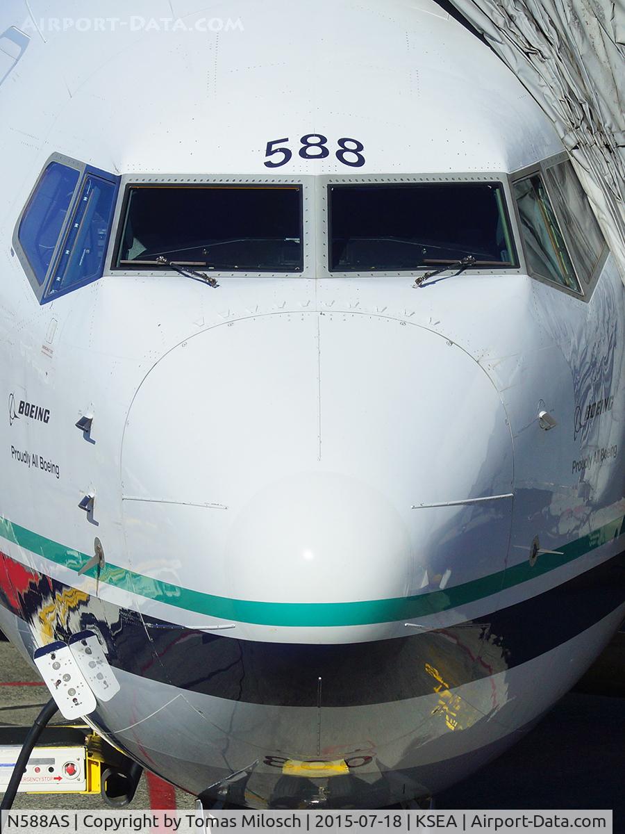 N588AS, 2007 Boeing 737-890 C/N 35685, 