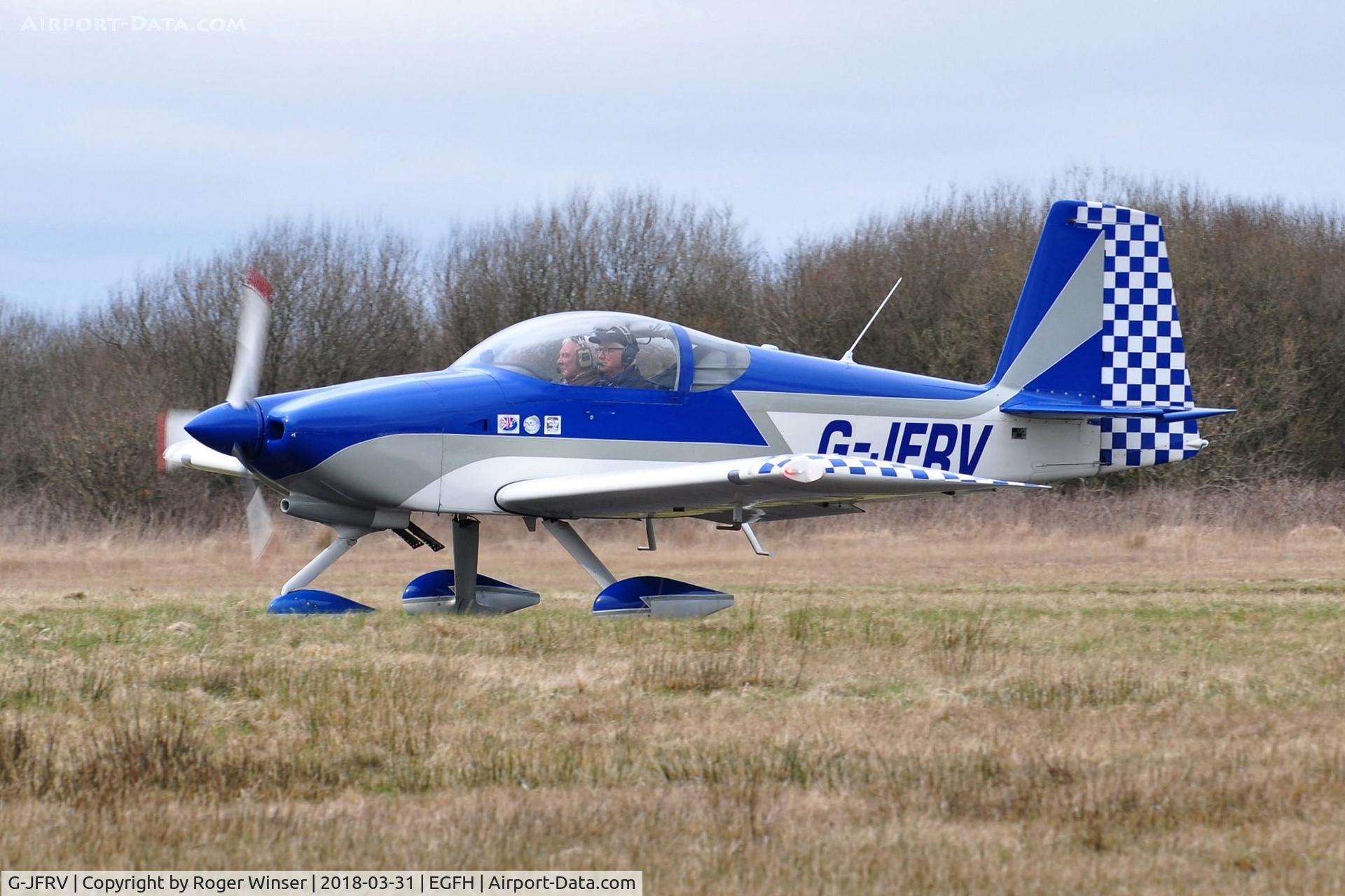 G-JFRV, 2004 Vans RV-7A C/N PFA 323-13851, Visiting RV-7A.