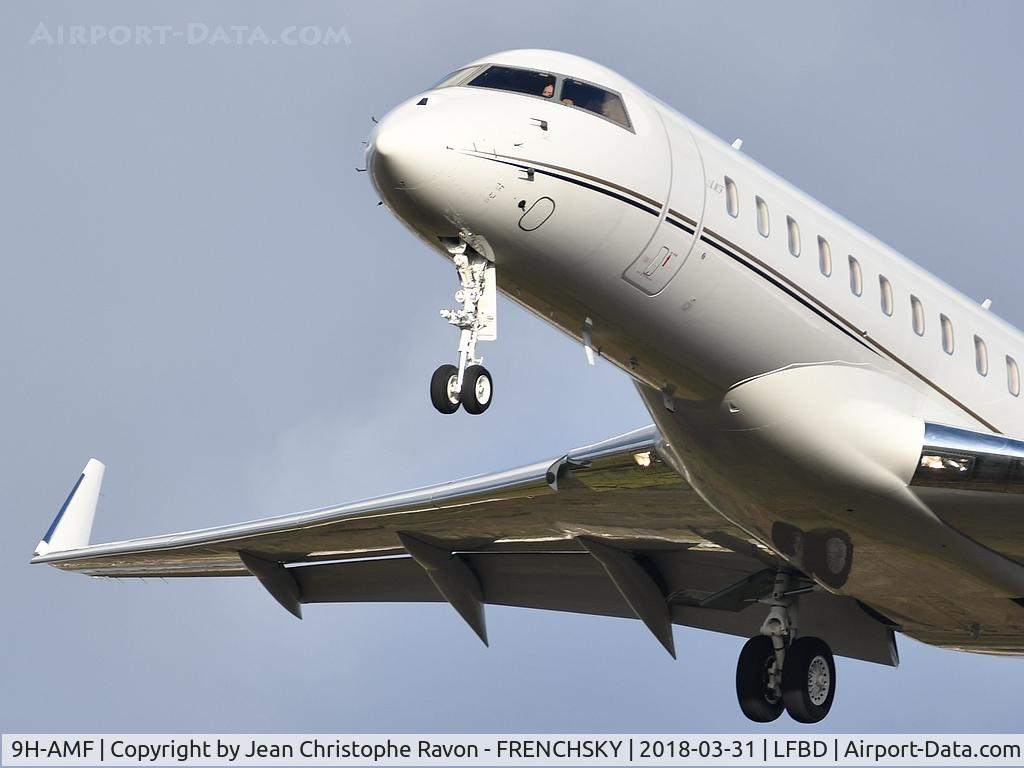 9H-AMF, 2011 Bombardier BD-700-1A10 Global Express C/N 9437, Hyperion Aviation