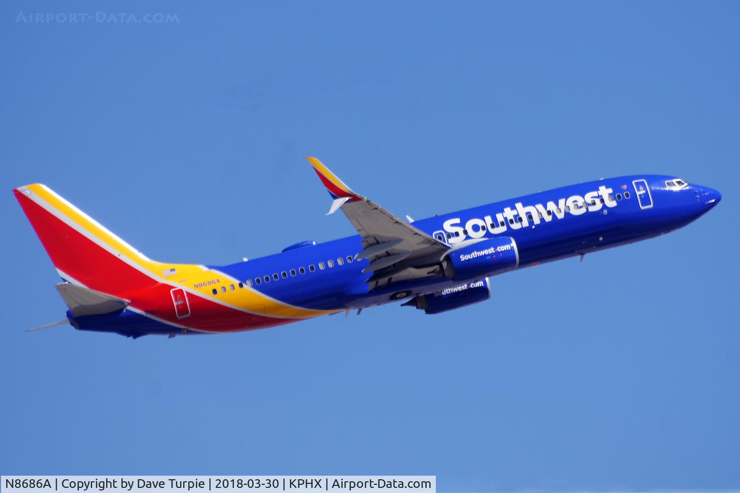 N8686A, 2016 Boeing 737-8H4 C/N 36938, No comment.