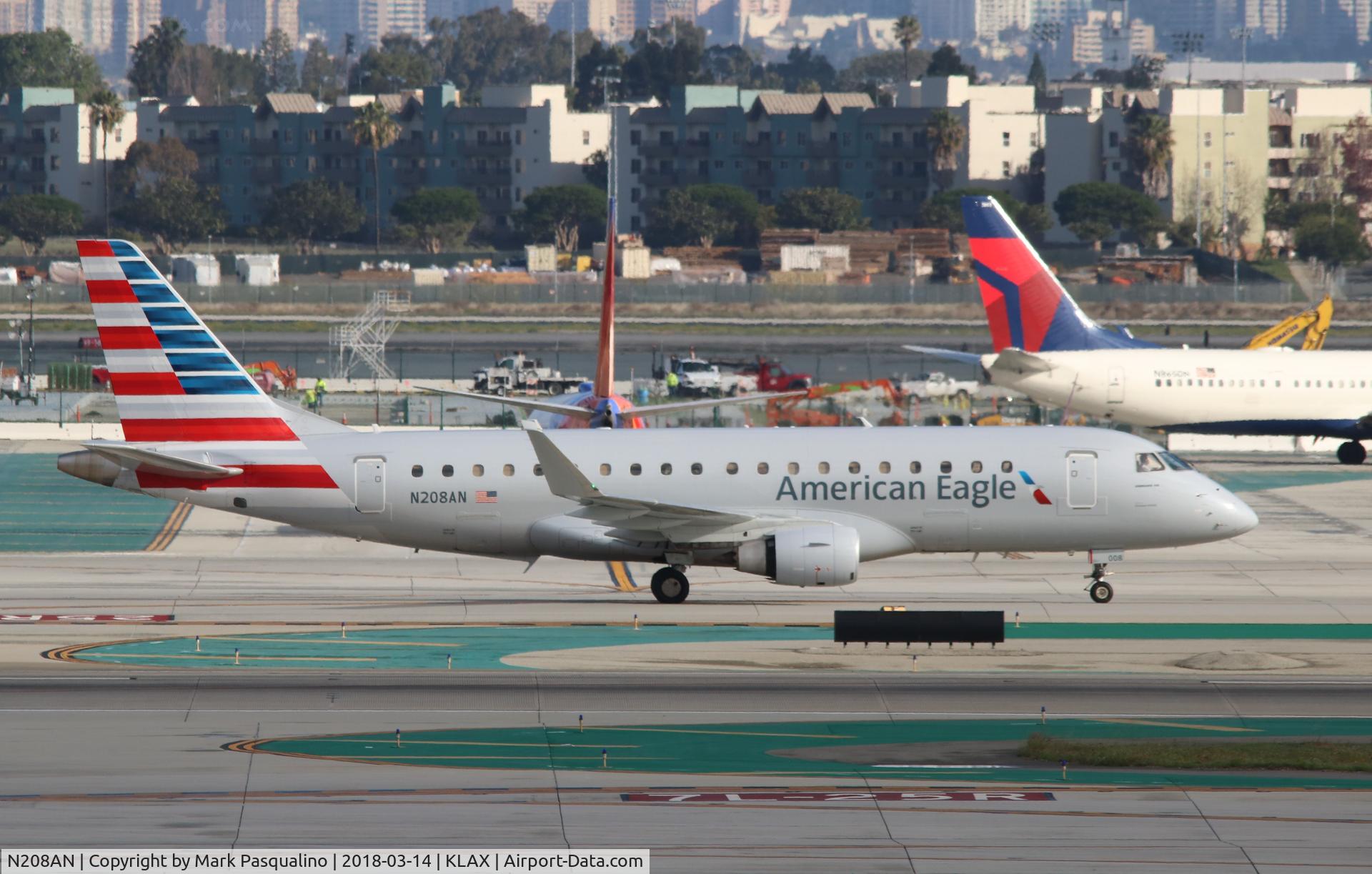 N208AN, 2015 Embraer 175LR (ERJ-170-200LR) C/N 17000494, ERJ 170-200 LR