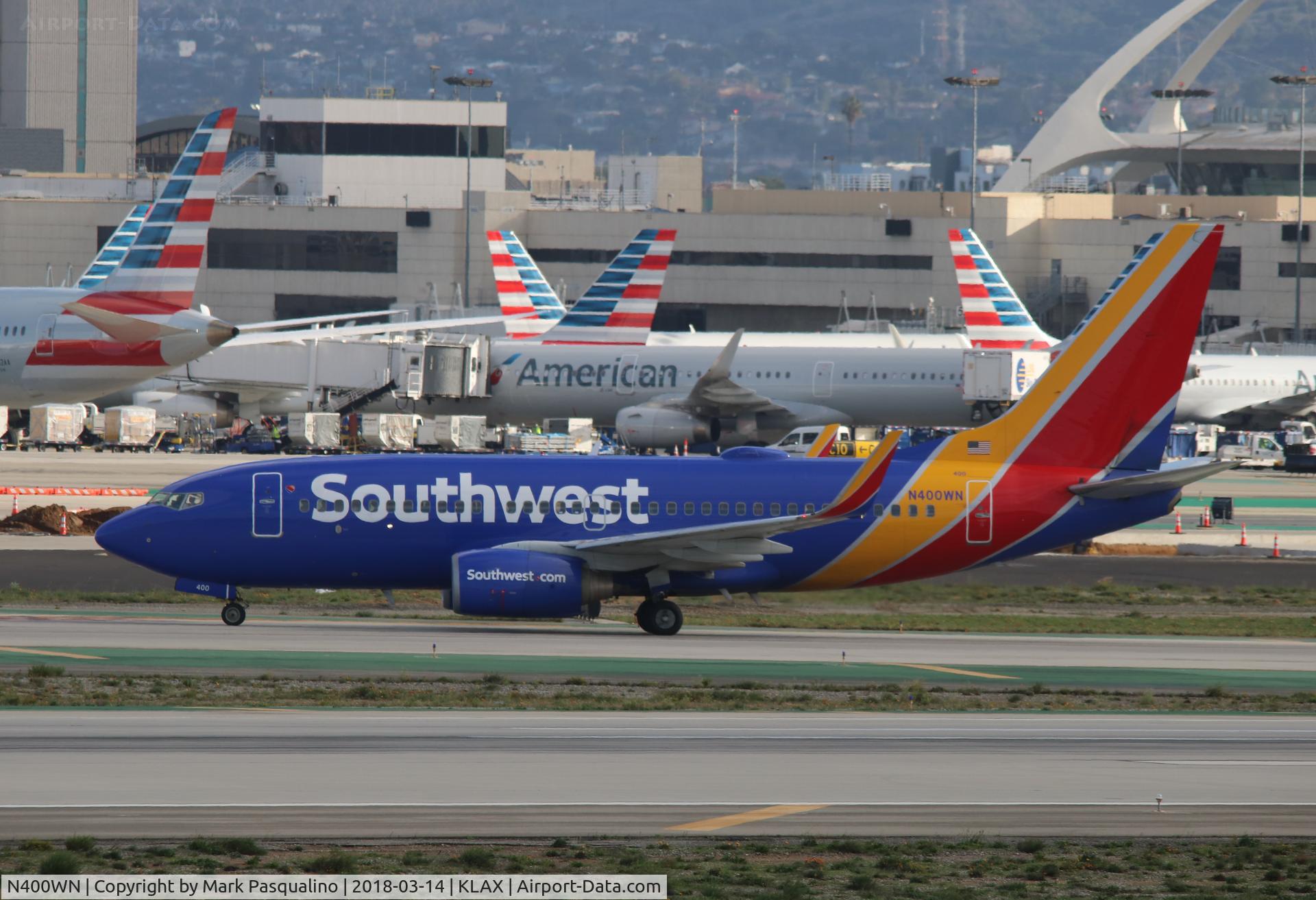 N400WN, 2001 Boeing 737-7H4 C/N 27891, Boeing 737-700