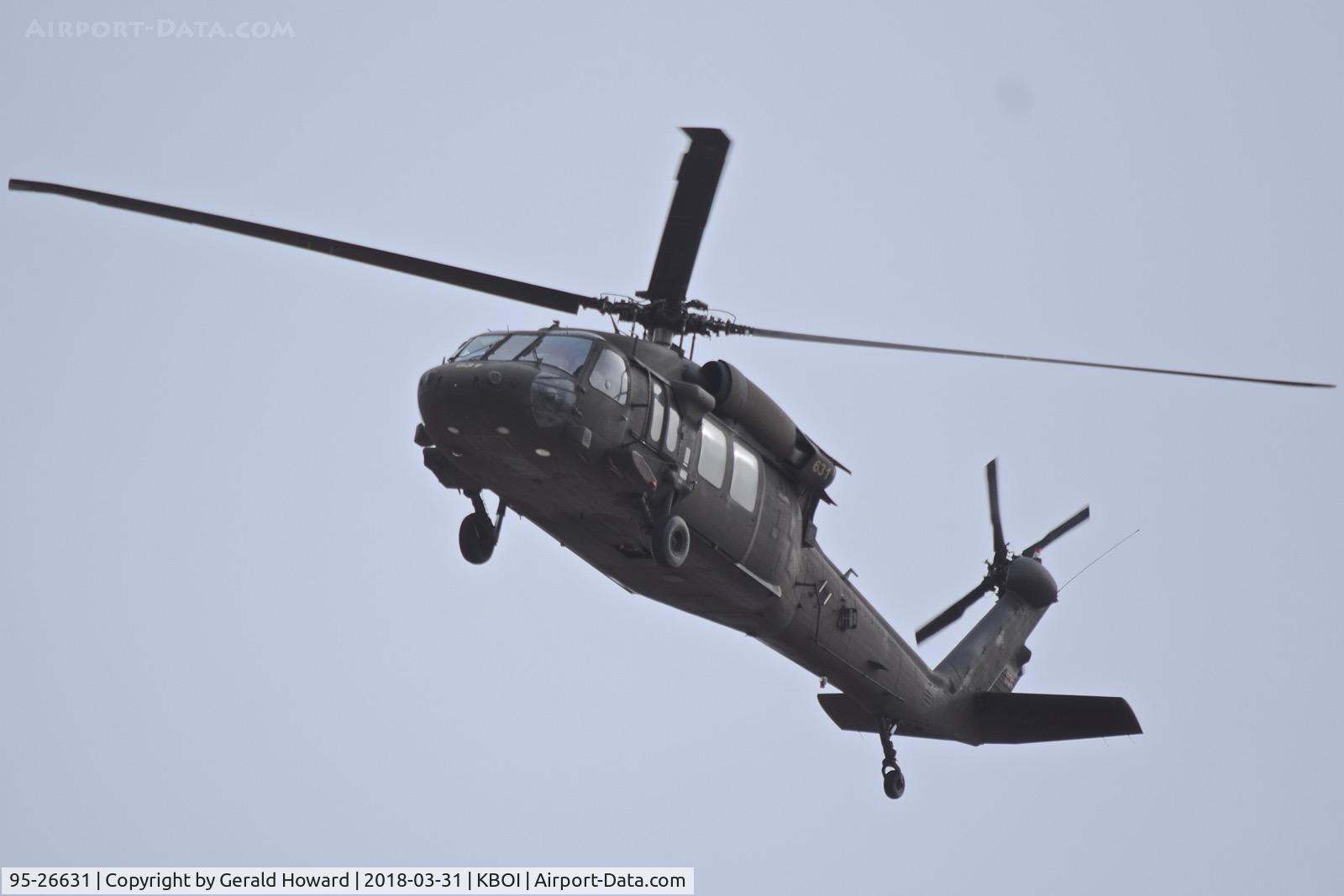 95-26631, 1993 Sikorsky UH-60L Black Hawk C/N unknown, 1-183rd AVN BN, Idaho Army National Guard