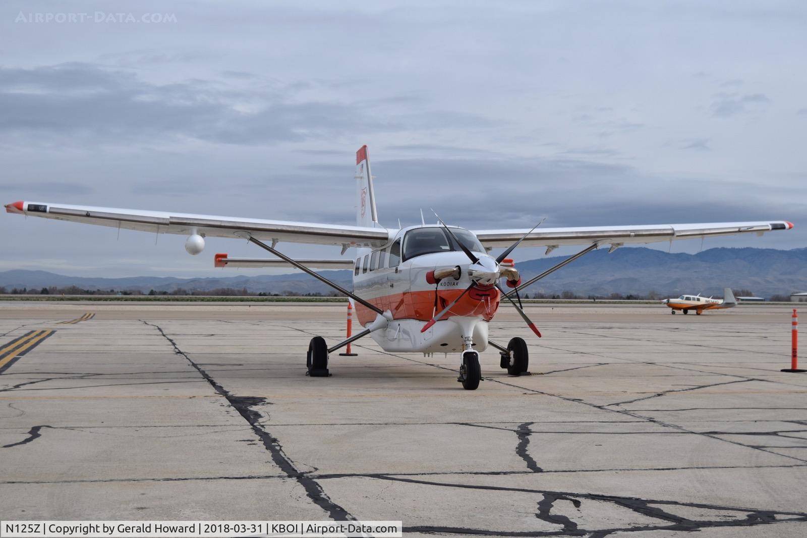 N125Z, 2017 Quest Kodiak 100 C/N 100-0226, Parked on south GA ramp.