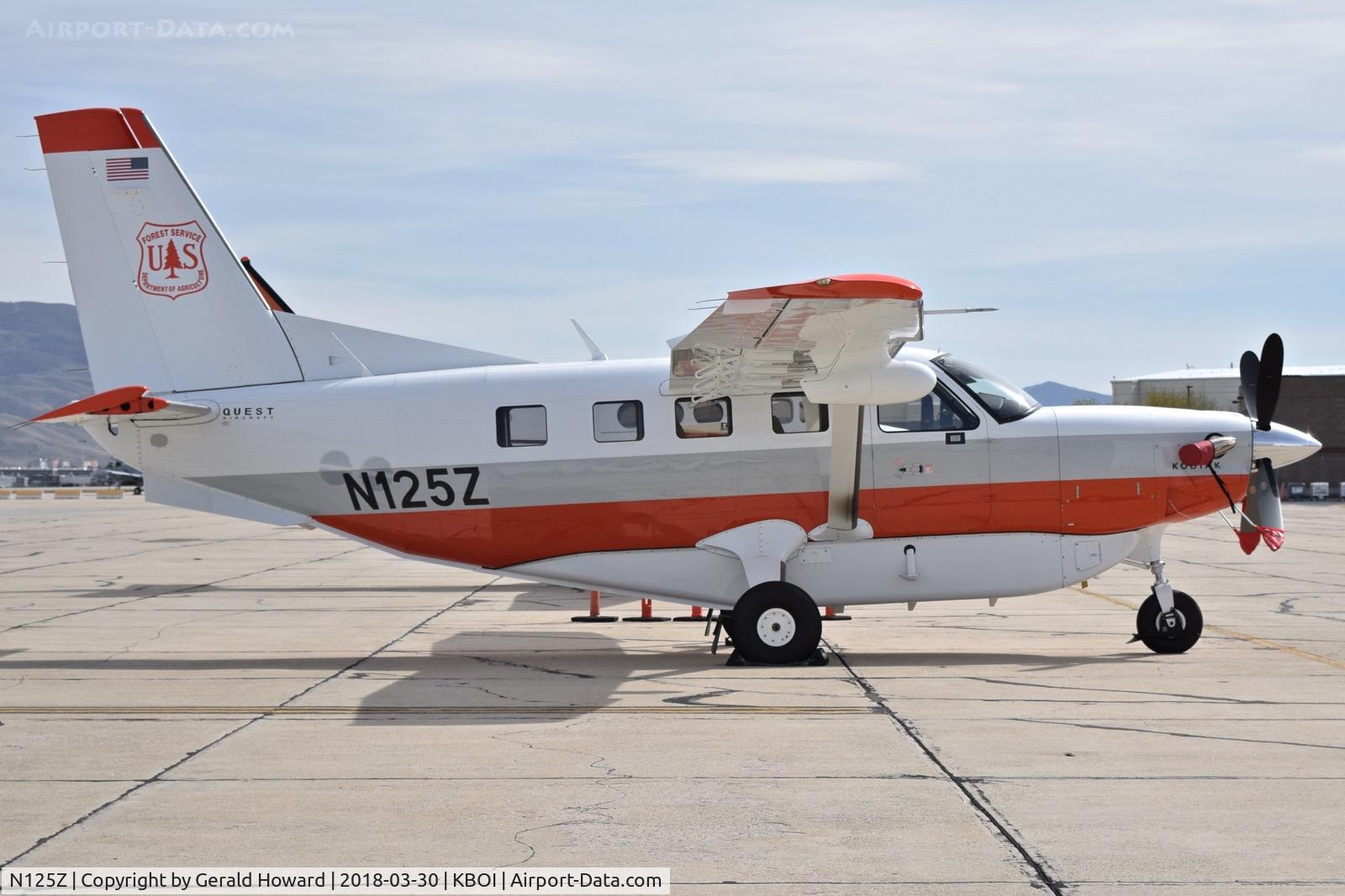 N125Z, 2017 Quest Kodiak 100 C/N 100-0226, Parked on the south GA ramp.