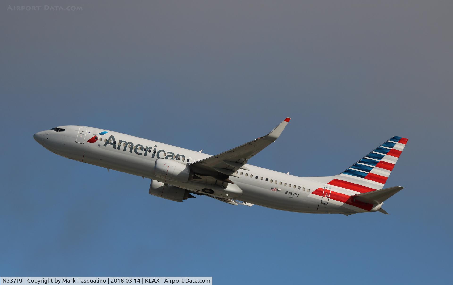 N337PJ, 2017 Boeing 737-823 C/N 33345, Boeing 737-800