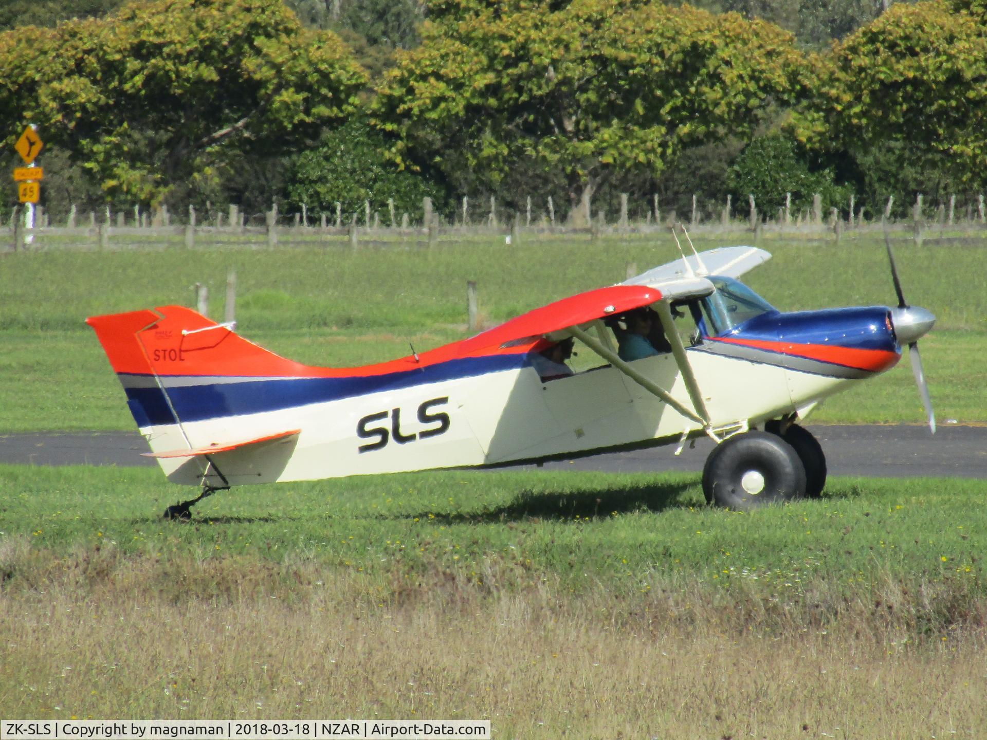 ZK-SLS, Maule M-5-210C Strata Rocket C/N 6188C, lining up