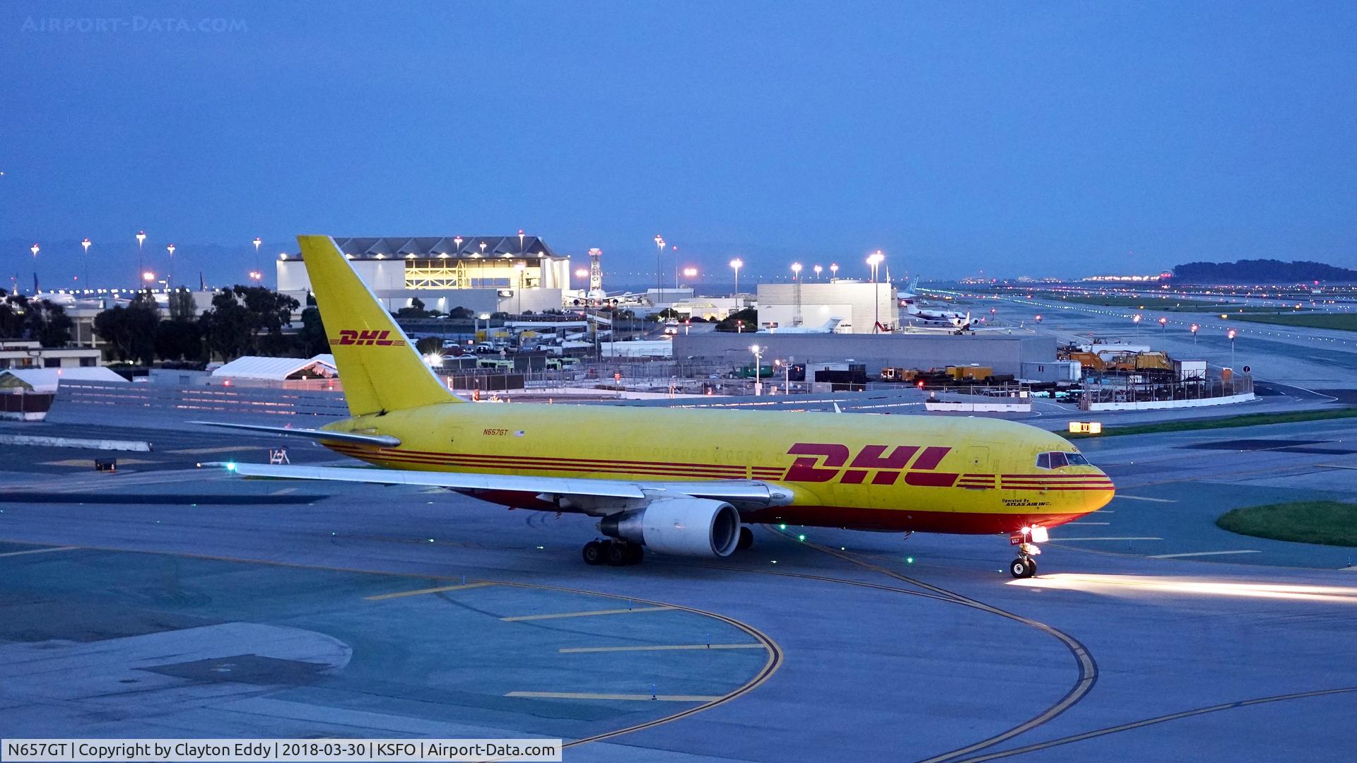 N657GT, 1984 Boeing 767-281 C/N 23018, SFO 2018.