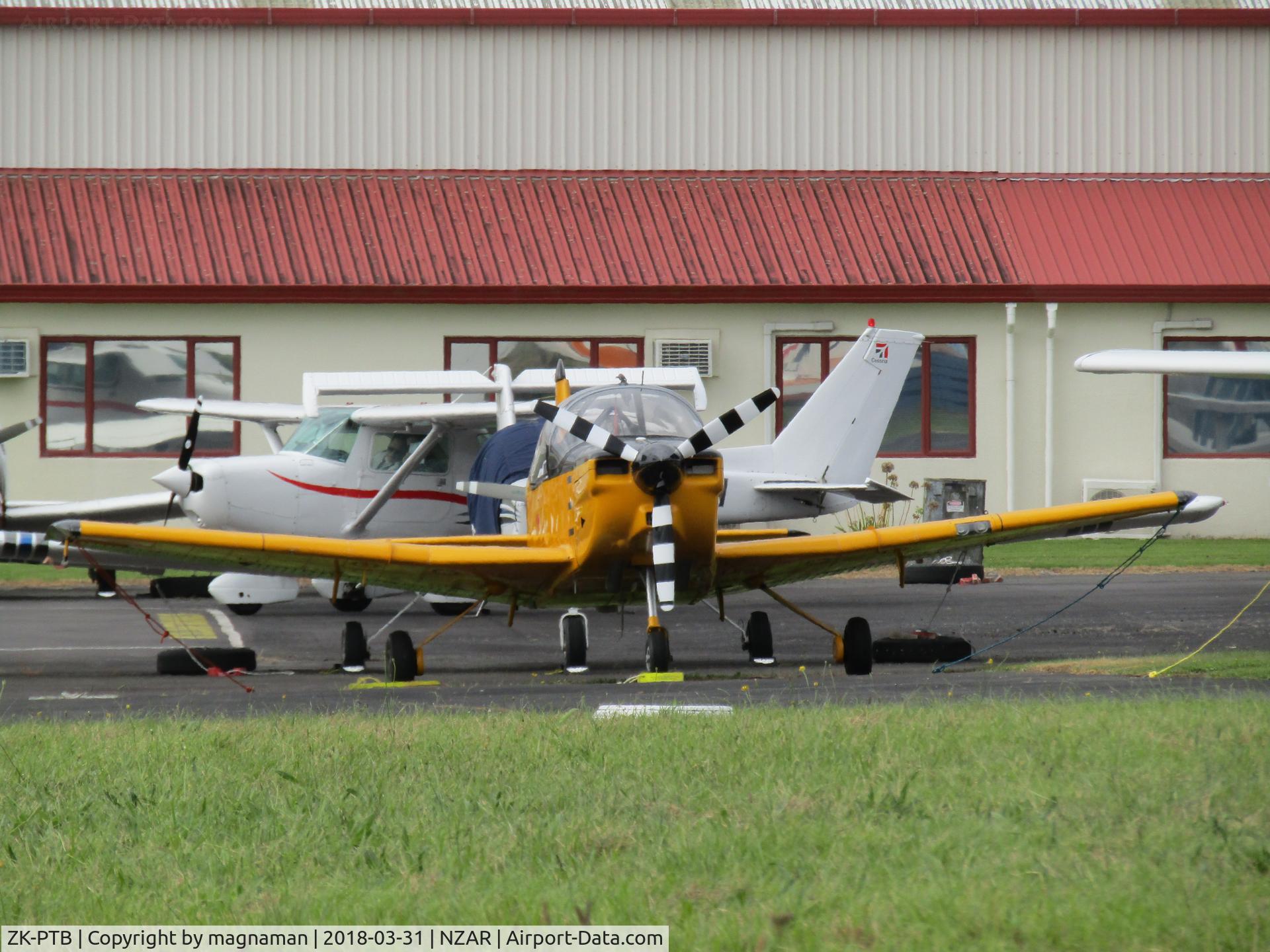ZK-PTB, 1998 Pacific Aerospace CT/4E Airtrainer C/N 201, from cafe area