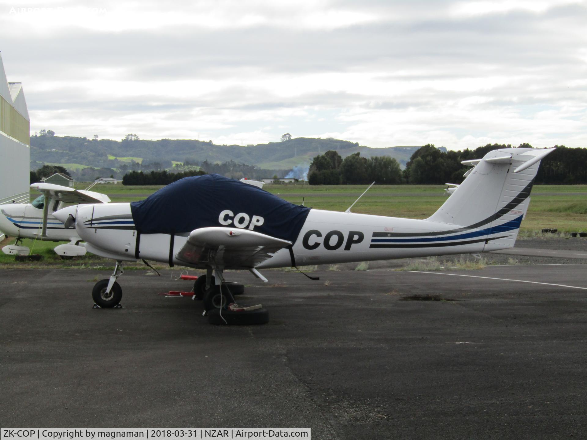 ZK-COP, Piper PA-38-112 Tomahawk Tomahawk C/N 38-79A0323, new to me at ardmore