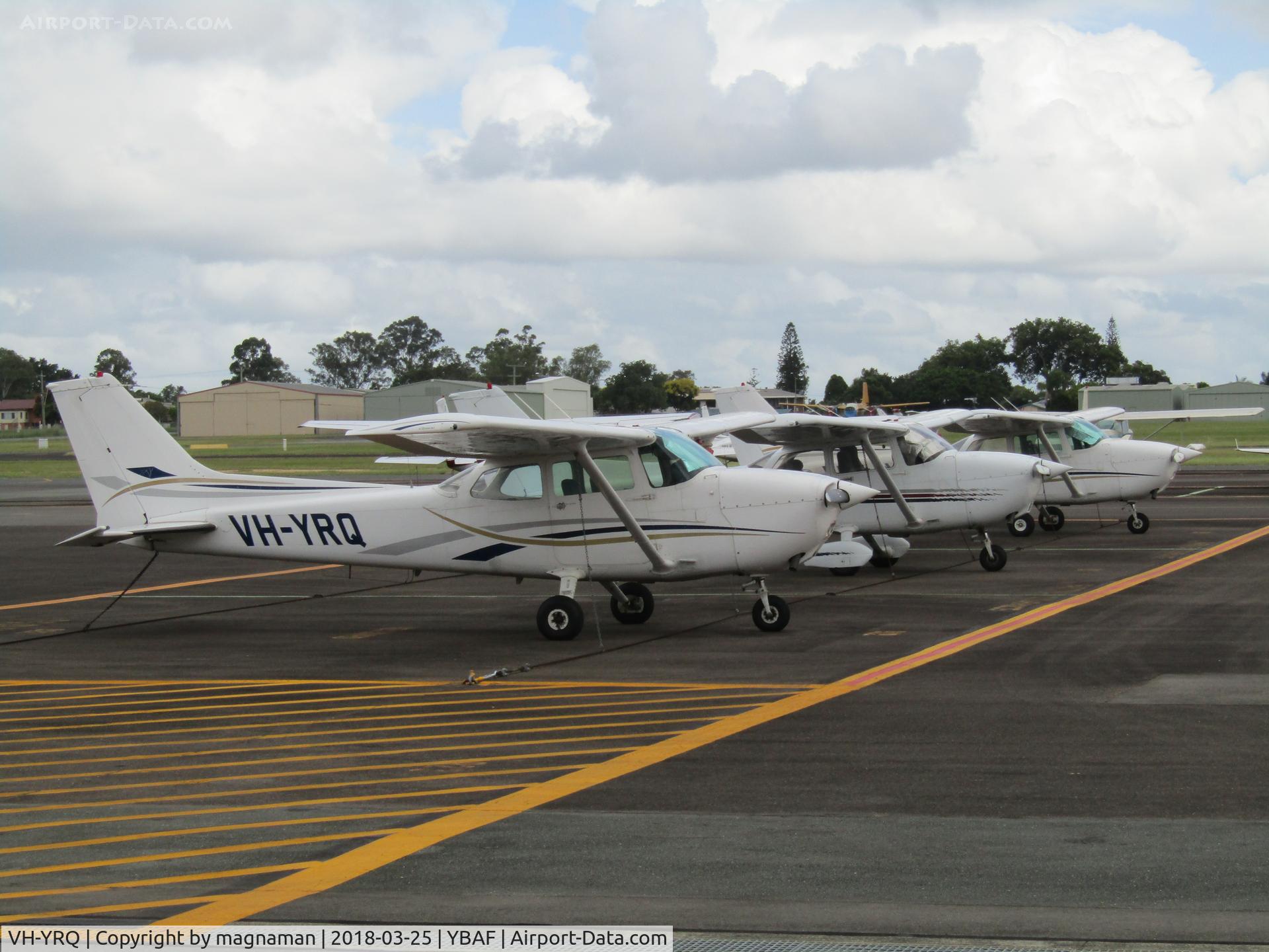 VH-YRQ, Cessna 172N C/N 17273375, on apron