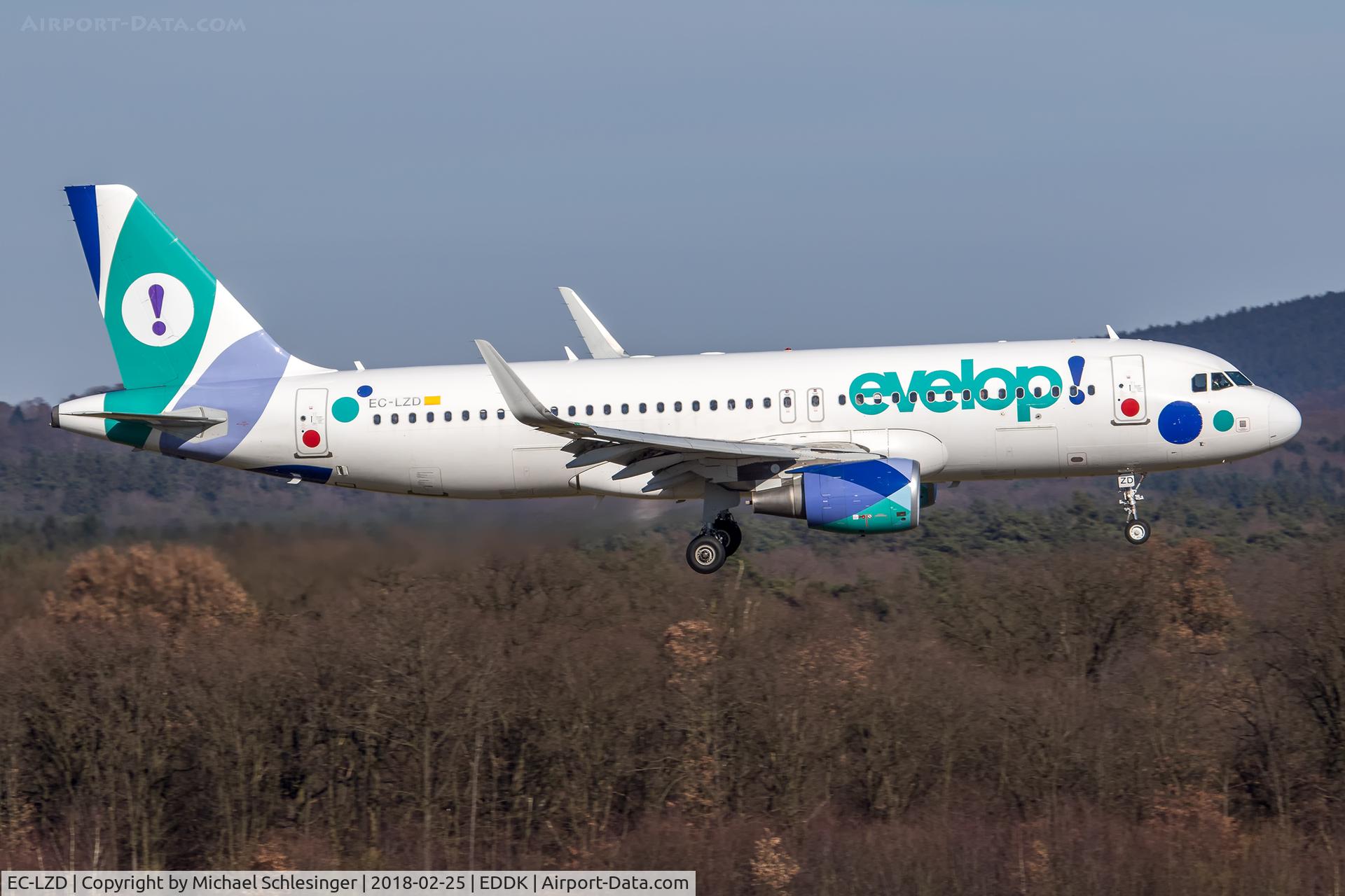 EC-LZD, 2013 Airbus A320-214 C/N 5642, EC-LZD - Airbus A320-214(WL) - Evelop Airlines