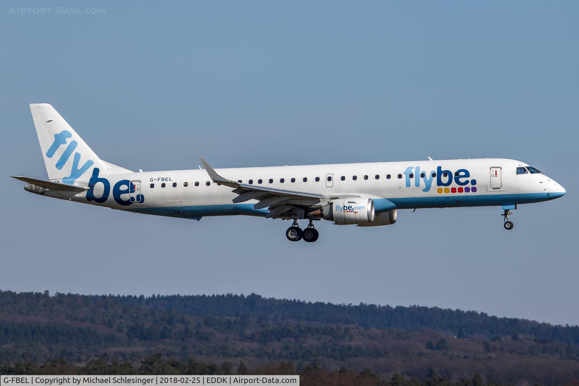 G-FBEL, 2008 Embraer 195LR (ERJ-190-200LR) C/N 19000184, G-FBEL - Embraer ERJ-195LR (ERJ-190-200 LR) - Flybe