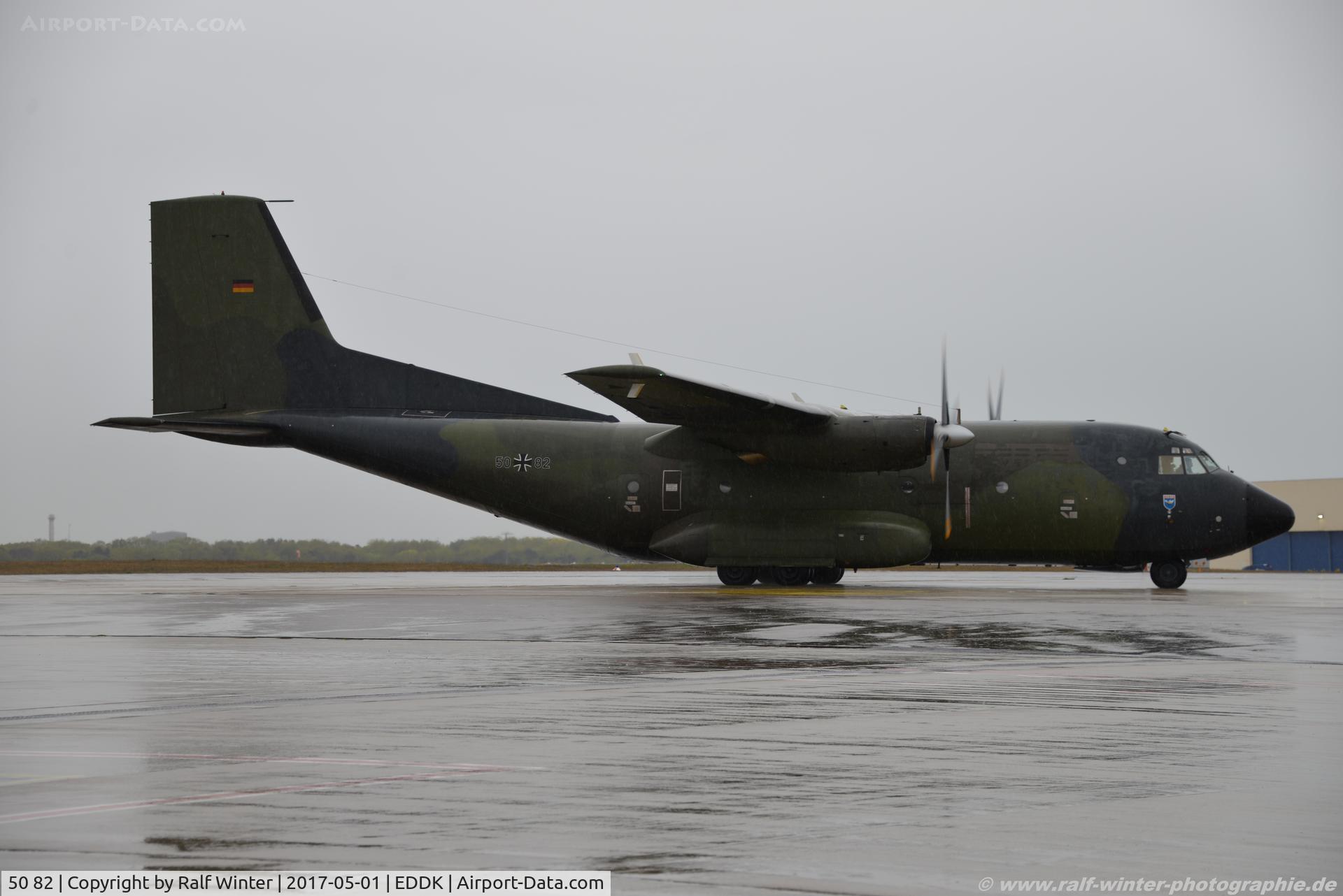 50 82, Transall C-160D C/N D119, Transall C-160D - GAF German Air Force - D119 - 50+82 - 01.05.2017 - CGN