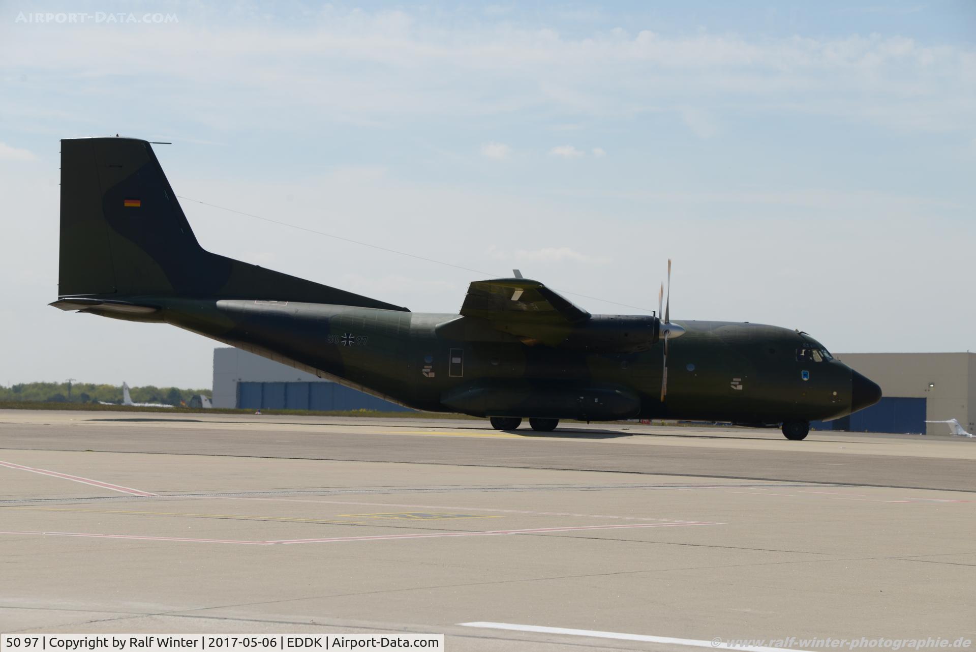 50 97, Transall C-160D C/N D134, Transall C-160D - GAF German Air Force - D134 - 50+97 - 06.05.2017 - CGN