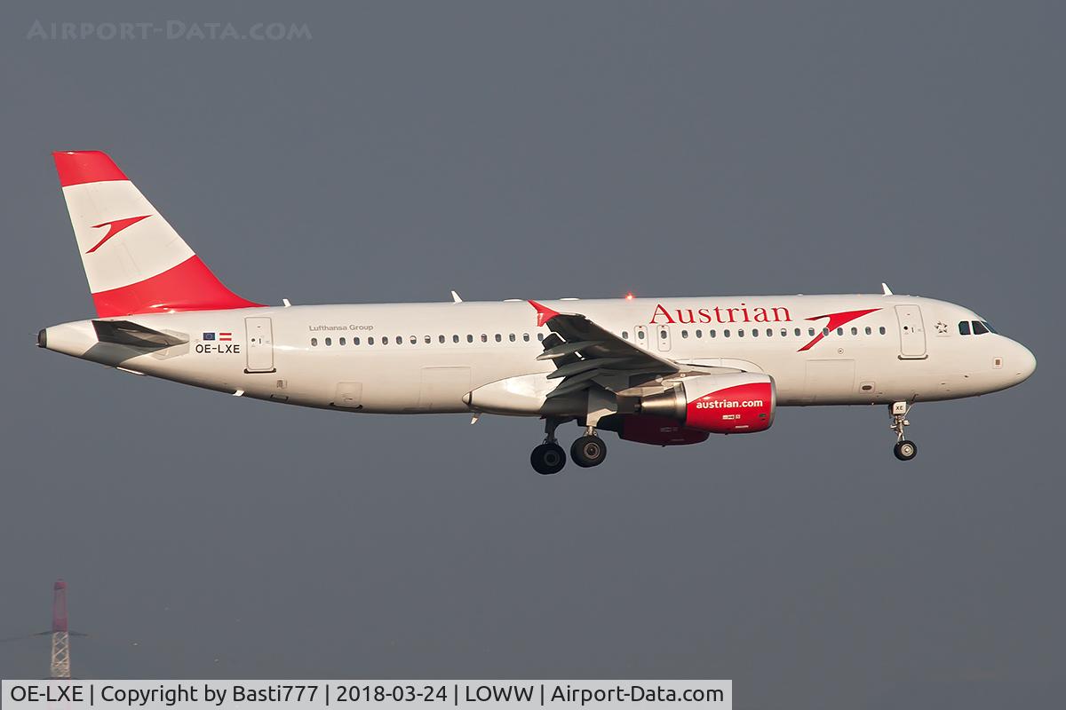 OE-LXE, 2008 Airbus A320-216 C/N 3532, OE-LXE@VIE