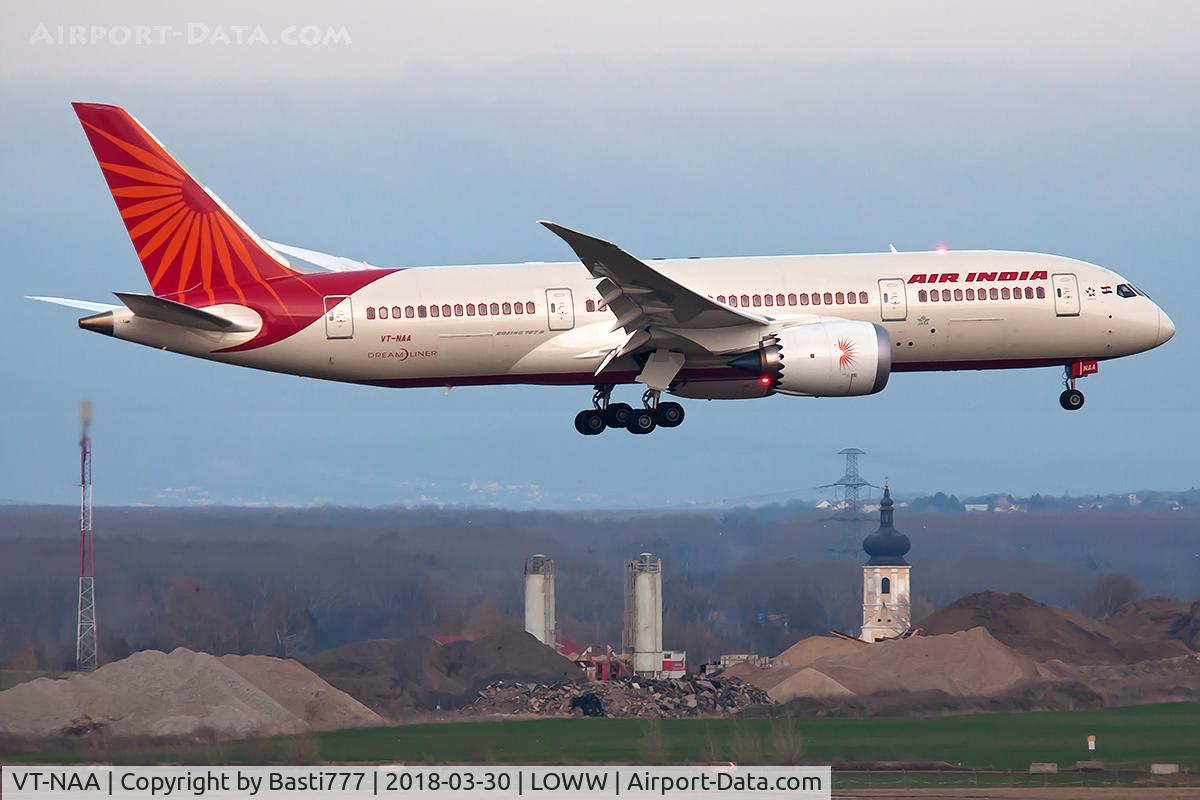 VT-NAA, 2017 Boeing 787-8 Dreamliner C/N 36298, VT-NAA@VIE